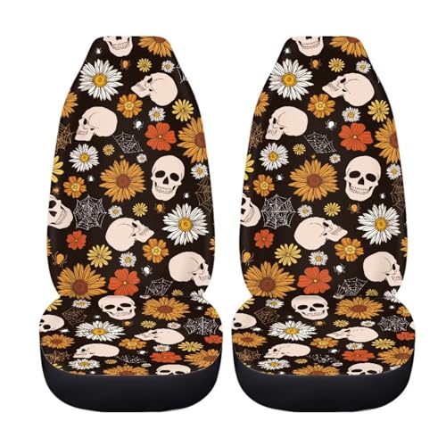 Daisy Skull Flower