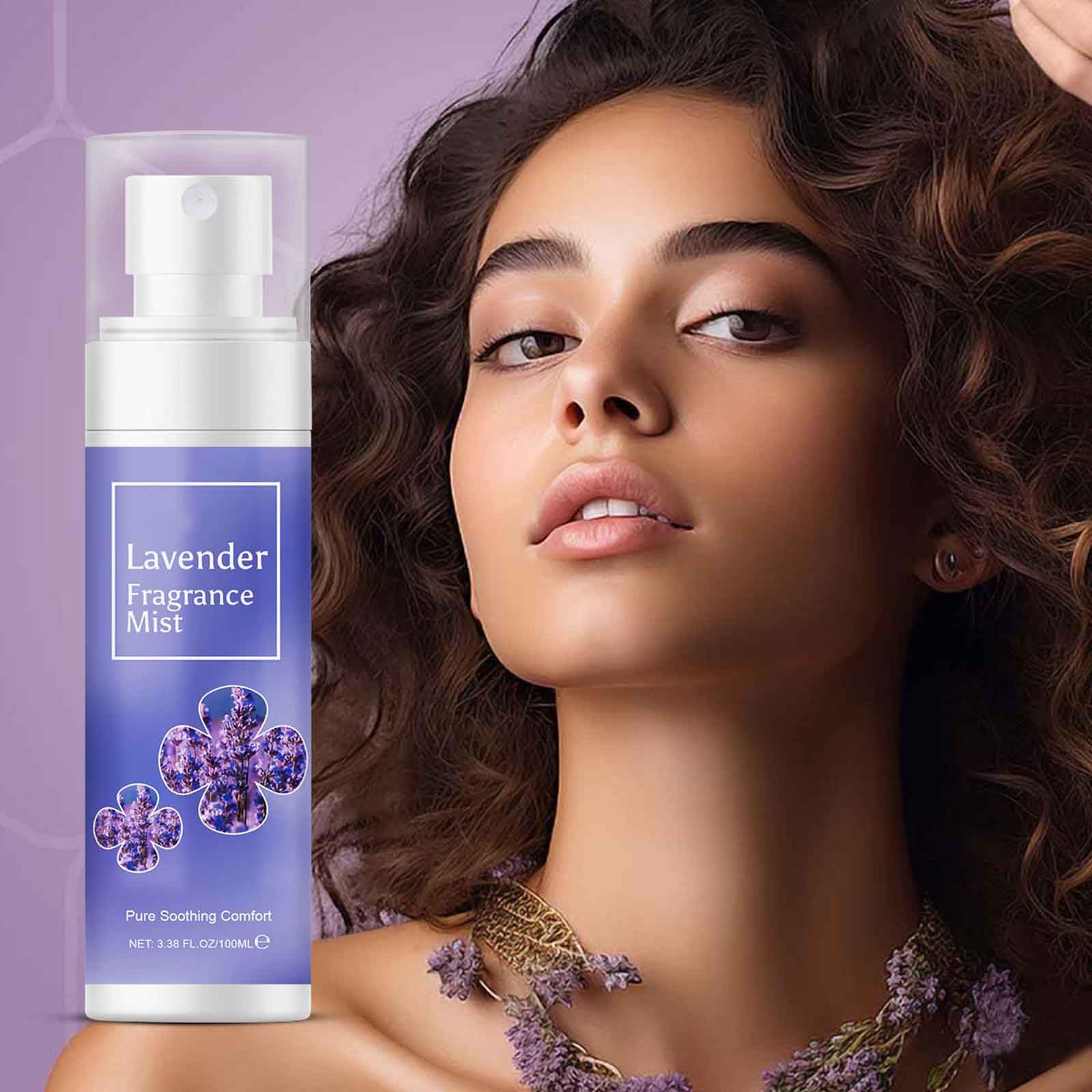 Women's Pheromone Perfume Spray - Long Lasting Fragrance for Hair & Body, Mood Boosting Lavender Scent - Perfect for Date Nights, Office & Special Occasions