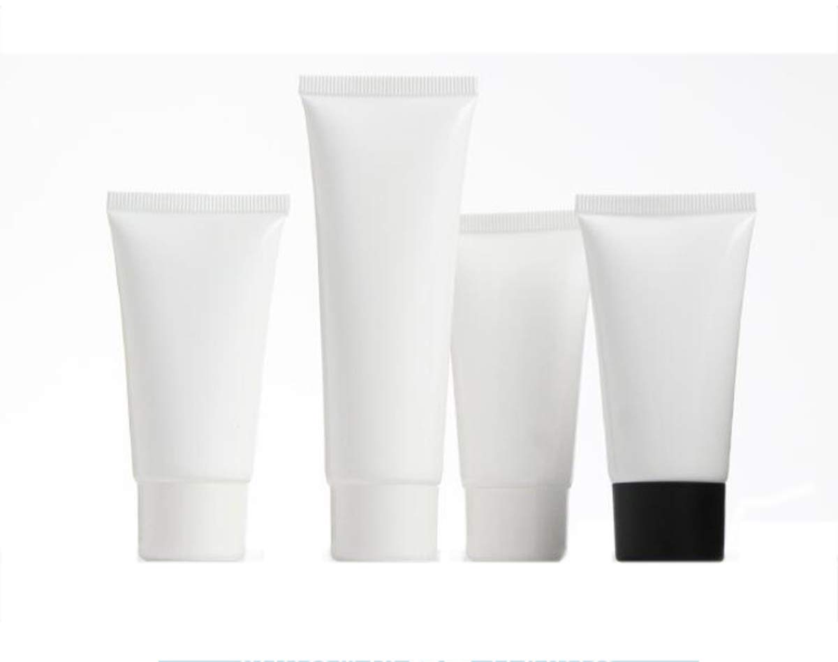10 Pack 50ml Refillable Plastic Squeeze Bottles - Travel Size Cosmetic Containers for Shampoo, Lotion, Face Cleanser & Shower Gel | Portable Leak-Proof Tubes for Toiletries, DIY Beauty Samples & Travel Essentials (White)