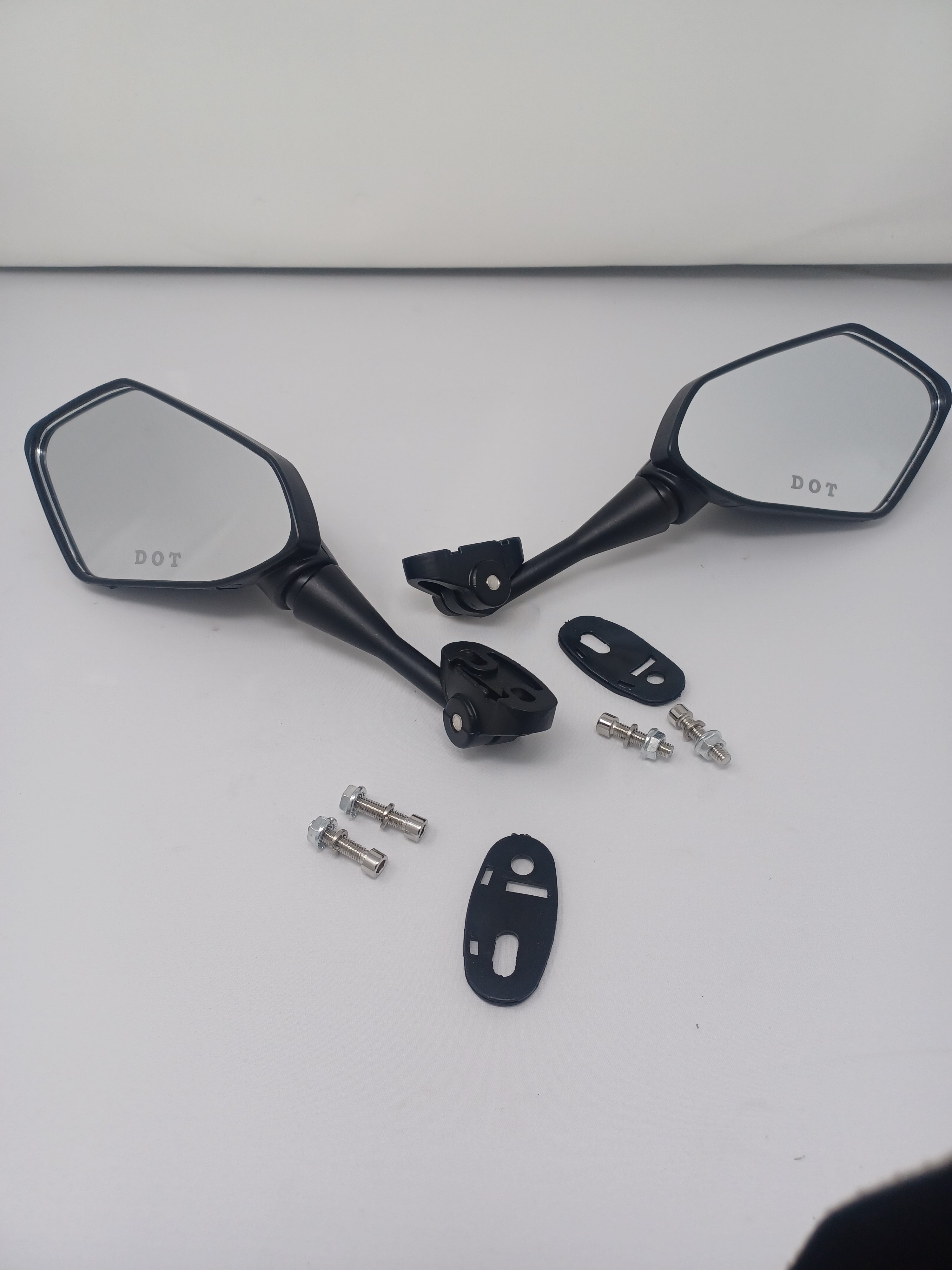 X22R 250cc Motorcycle Mirrors Set (09060026) - Durable Side View Mirrors for Off-Road & Street Bikes, Perfect for Adventure Riding & Daily Commuting