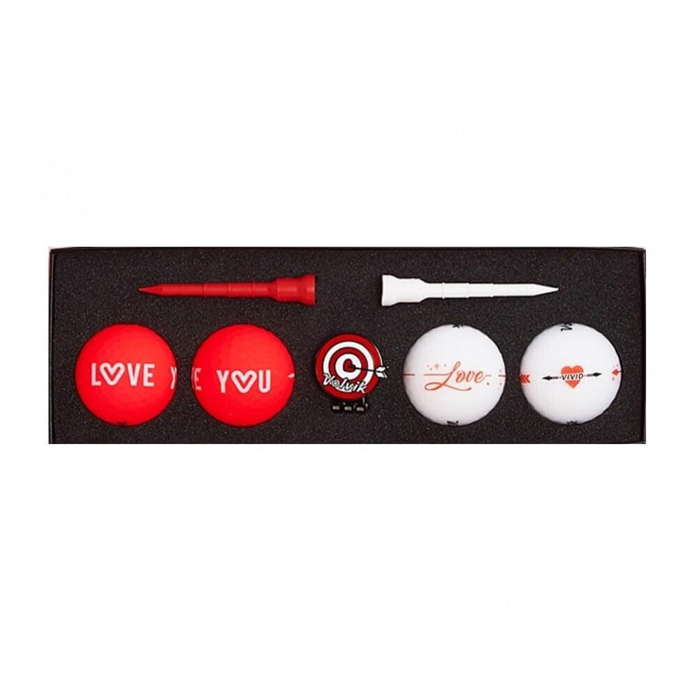 Volvik x Marvel Iron Man Golf Balls Gift Set - The Avengers Superhero Collection for Golfers | Perfect for Tournaments, Gifts, and Marvel Fans
