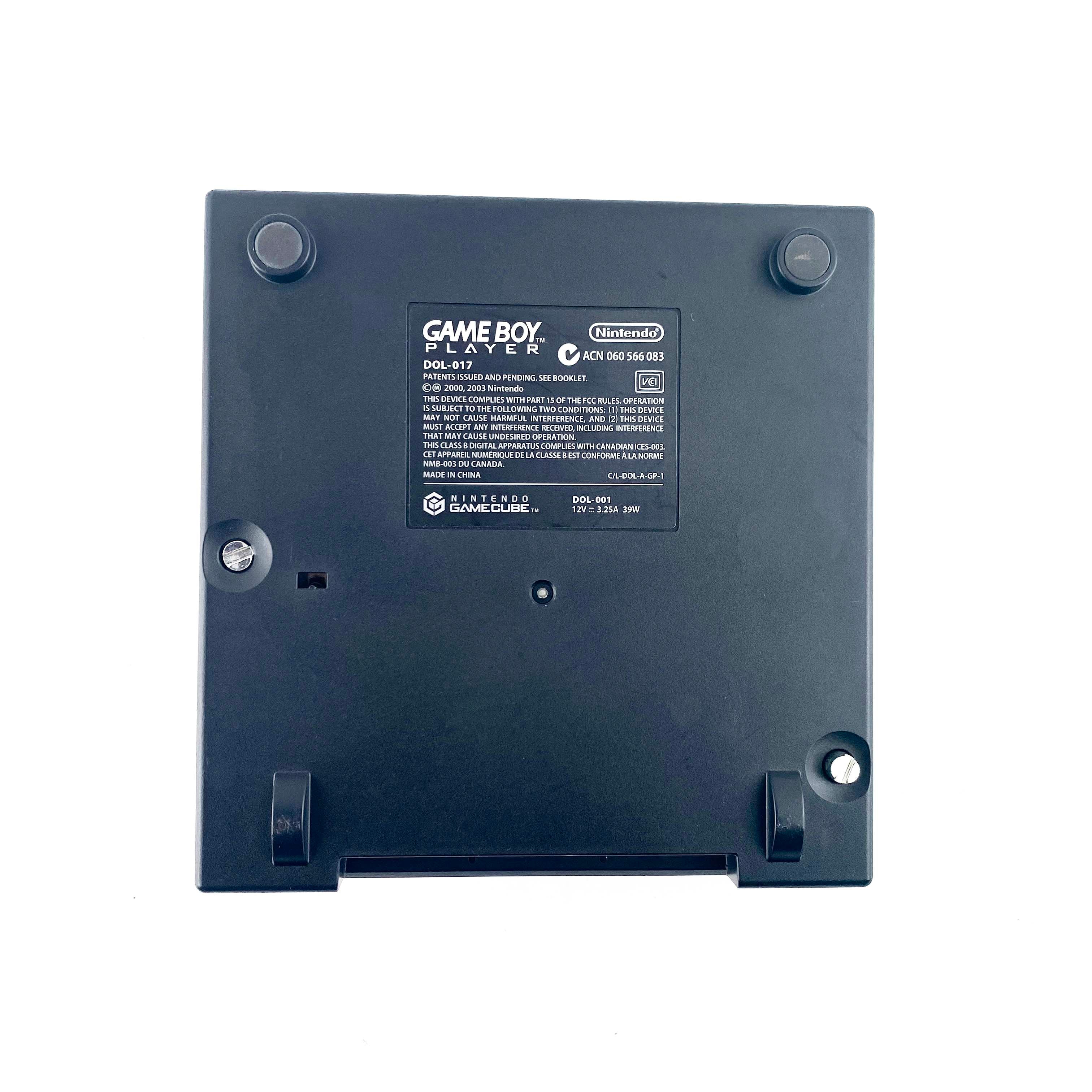 Original Nintendo Game Boy Player for GameCube - Black | Play Game Boy Games on TV | Perfect for Retro Gaming Enthusiasts & Collectors