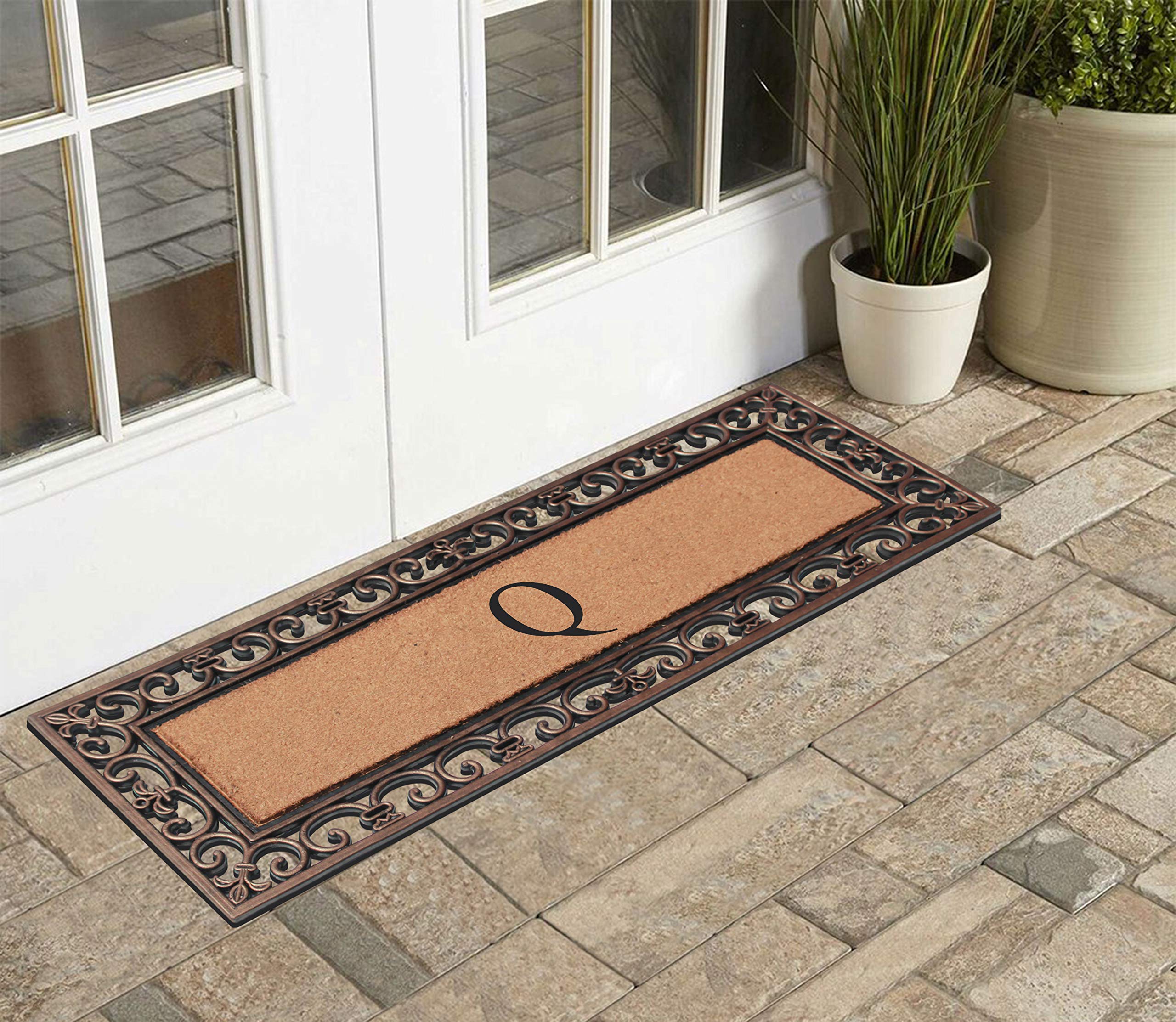 Premium A1HC Natural Coir Monogrammed Door Mat - 18
