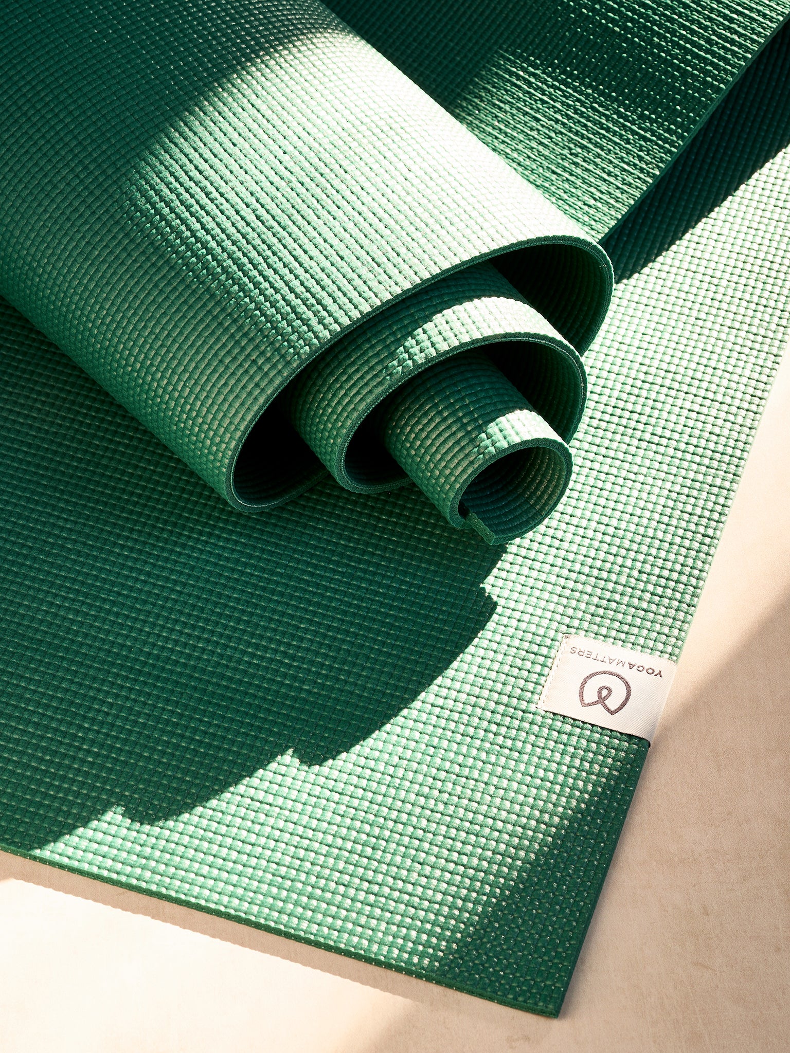 Yogamatters Sticky Yoga Mat - Non-Slip Eco-Friendly Exercise Mat for Yoga, Pilates & Home Workouts - Perfect for Beginners & Professionals