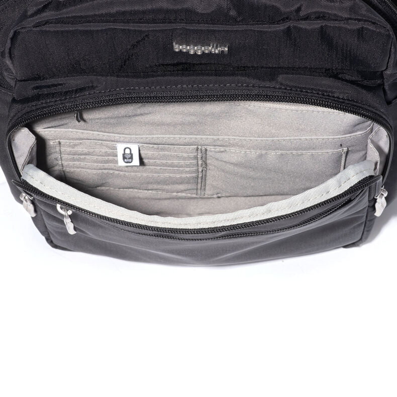 Baggallini Convertible Backpack Sling - Versatile Crossbody Bag for Women, Travel & Everyday Use | Lightweight, Water-Resistant & Multi-Functional