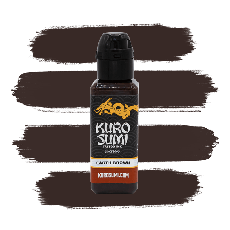 Kuro Sumi Great Wall Tattoo Ink Set - Professional Tattoo Artist Supplies for Realistic & Traditional Tattoos - Perfect for Sleeves, Portraits, and Body Art