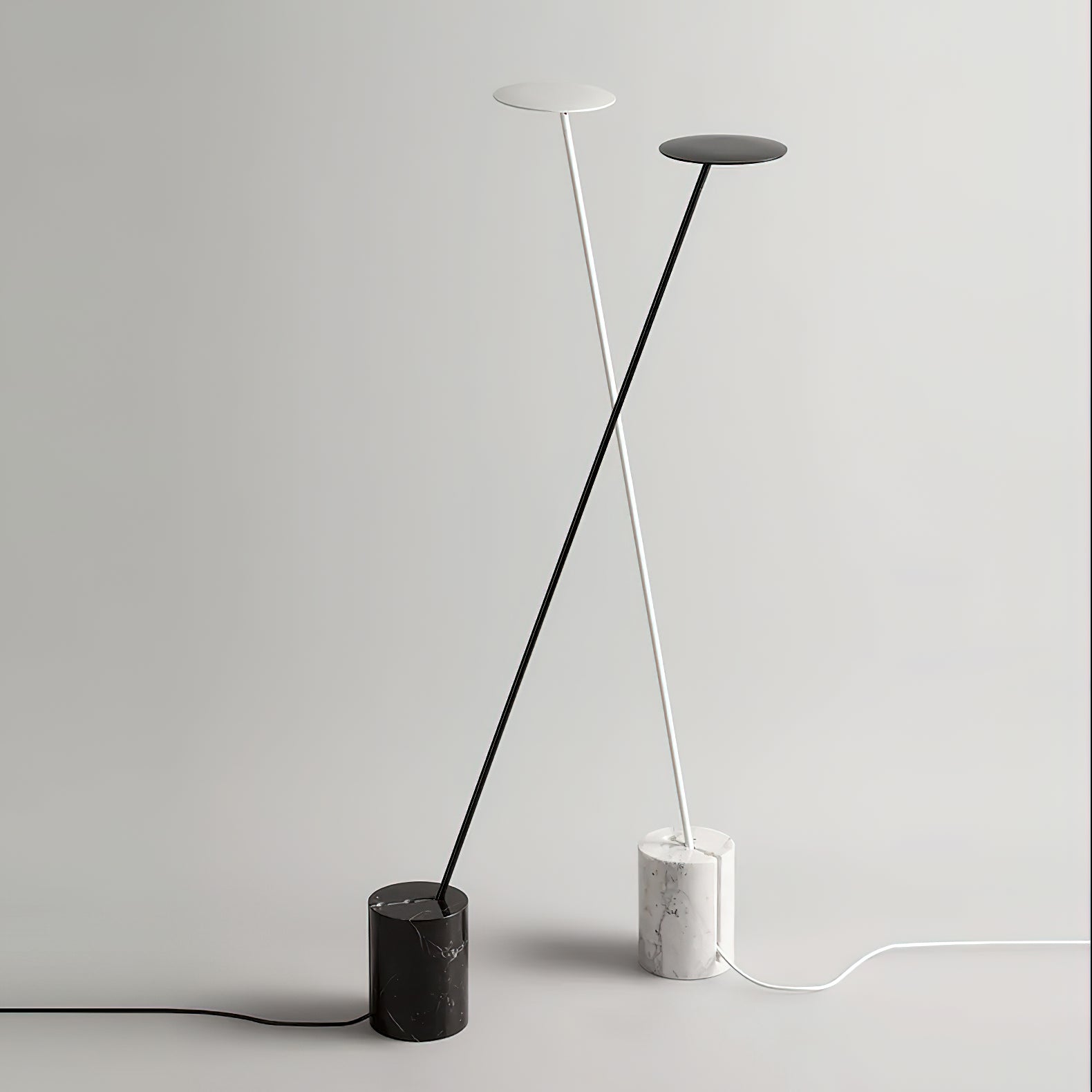 Modern Agniya Floor Lamp - Adjustable LED Standing Light for Living Room, Bedroom, Office - Warm White & Cool White Dimmable Reading Light with Remote Control - Perfect for Night Reading, Relaxing & Home Decor