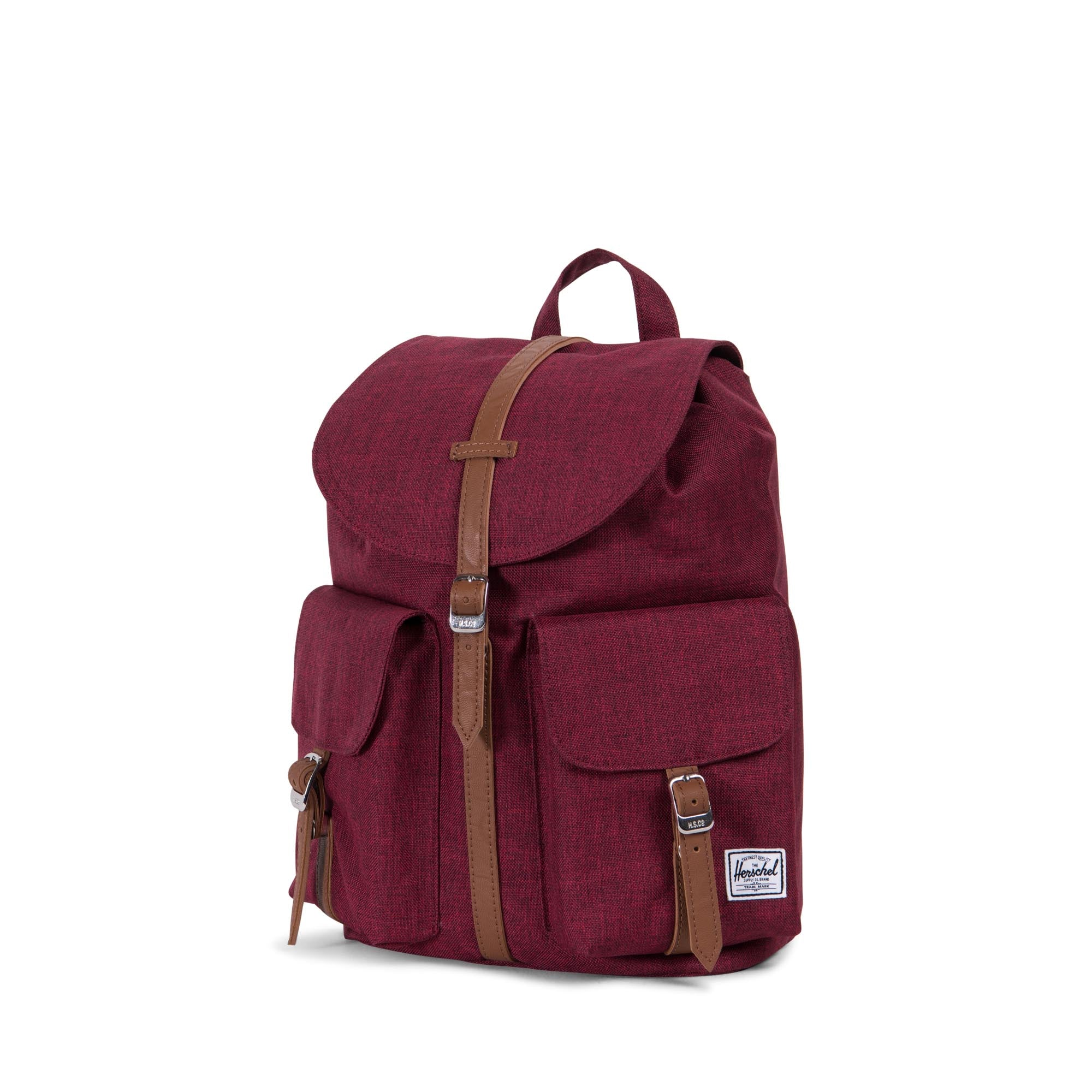 Herschel Dawson Backpack for Travel & School - Stylish Laptop Backpack with Padded Sleeve, Water-Resistant Wine Red Backpack for Men & Women - Perfect for Commuting, Hiking & Daily Use