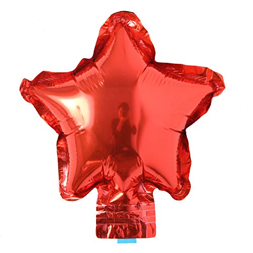 5pcs 5 Inch Red Star