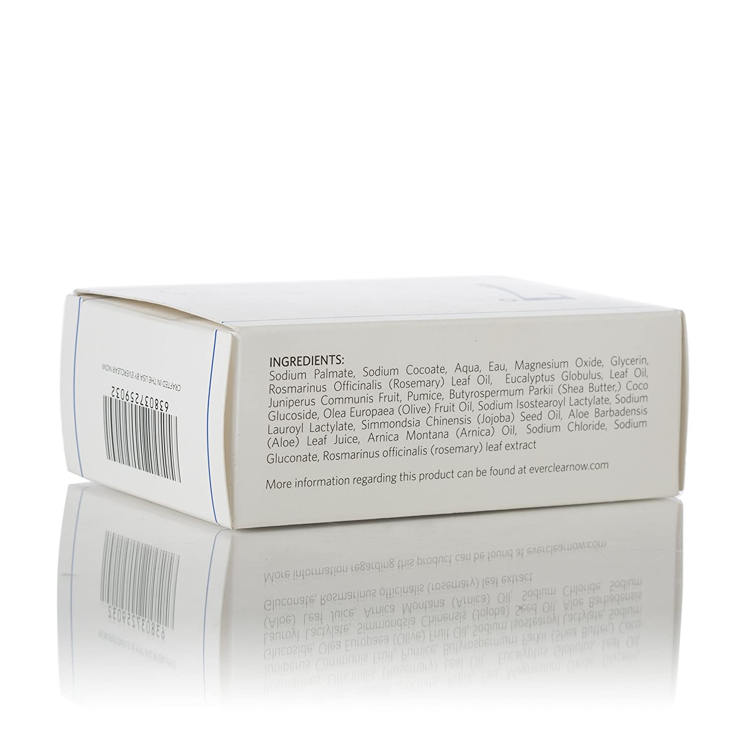 Everclearnow Microdermabrasion Exfoliating Soap Bar - Deep Cleansing & Dead Skin Removal (8oz) - Helps Keratosis Pilaris & Skin Renewal - Perfect for Body, Face & Sensitive Skin Care Routine