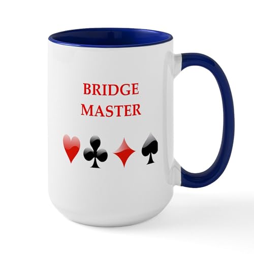 White/Navy Inside - BRIDGE Mugs