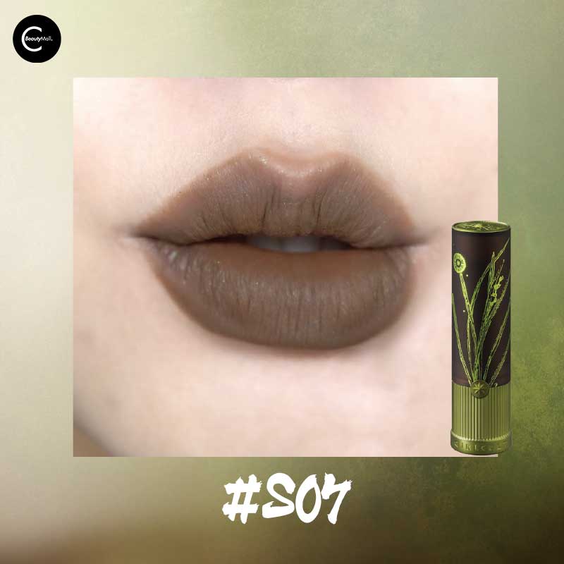 GIRLCULT Herbal Compendium Series Love Whisper Lipstick - Vegan & Moisturizing Matte Lip Color for Women, Long-Lasting & Non-Drying, Perfect for Date Night & Everyday Wear