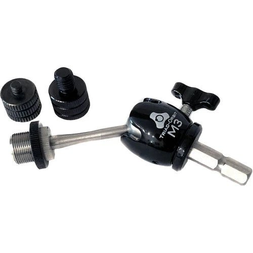 Triad Orbit Micro Series M3 Long Stem Orbital Adaptor - Professional Camera Mount Adapter for DSLR, Mirrorless & Video Equipment - Perfect for Studio, Outdoor & Travel Photography