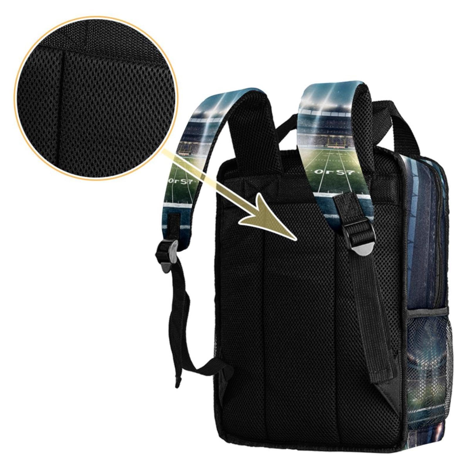 Best Travel Backpack for Men & Women - Durable Lightweight Hiking Backpack for American Football & Soccer Stadium - Perfect for Outdoor Adventures & Sports Events