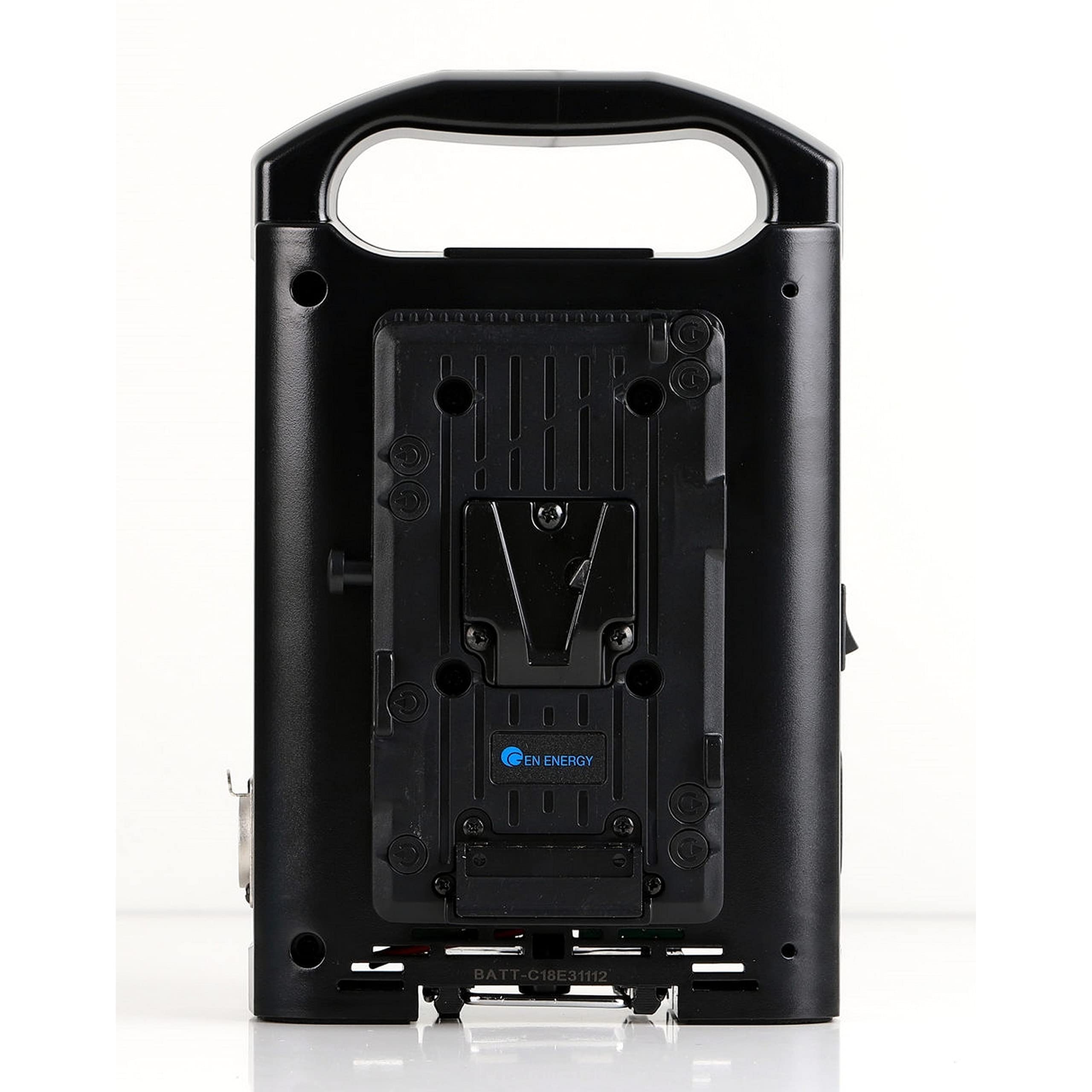Gen Energy G-C50 Gold-Mount Battery Charger - Professional Camera Battery Charger for Sony, Canon, Nikon - Fast Charging & LED Indicator - Perfect for Film Production, Photography & Broadcast Studios