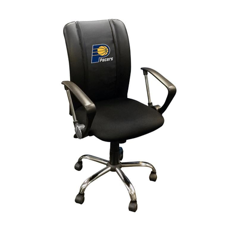 NBA Team Logo Dreamseat Curve Ergonomic Office Chair - Adjustable Height & Lumbar Support for Home, Gaming & Workspace Comfort