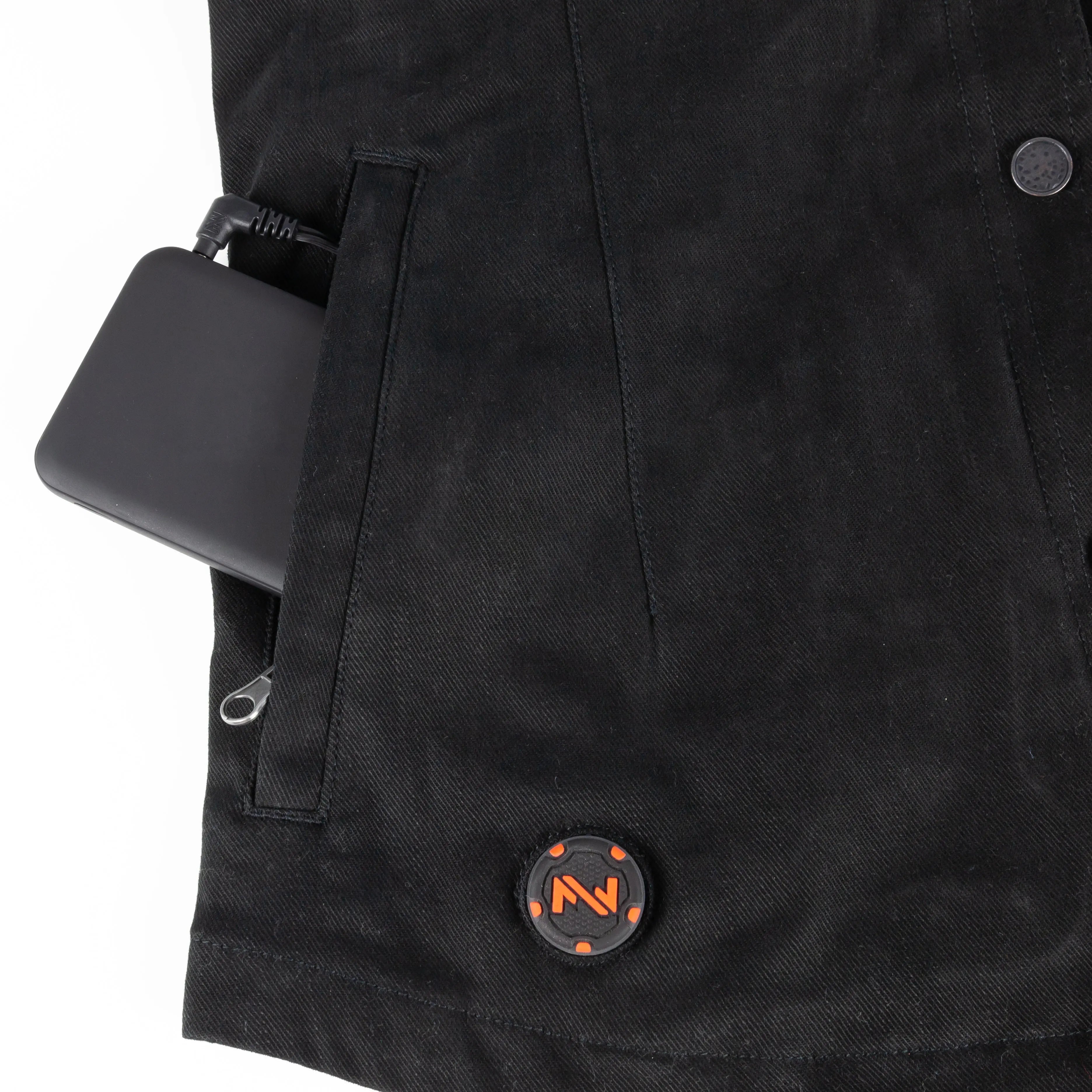 BOL Men's Frontier Heated Jacket with USB Rechargeable Battery - Winter Warm Electric Heated Coat for Outdoor Activities, Hunting, Skiing & Camping