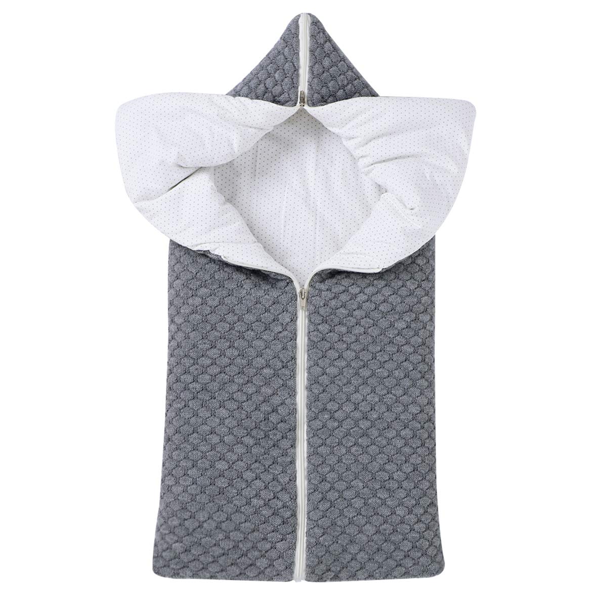 Soft Knit Baby Swaddle Blanket - Breathable Newborn Wrap for Stroller, Nap & Sleeping | Yinuoday Cozy Infant Swaddling Blanket for Boys & Girls (Perfect for Nursery, Travel & Photo Shoots)