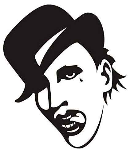 3-Pack Marilyn Manson Vinyl Decal Stickers - Waterproof Car, Laptop, Phone, Wall Decals for Windows, Vehicles & Home Decor - Perfect for Music Fans, Rock Lovers & Gothic Room Decor
