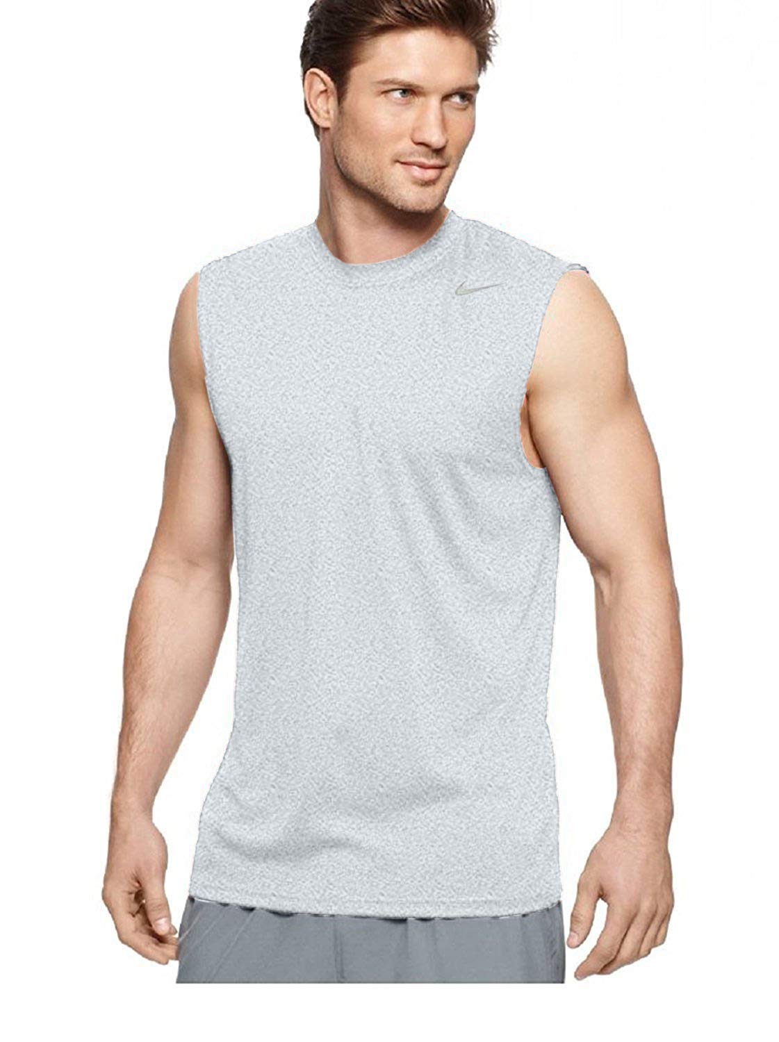 Nike Men's Legend Sleeveless Workout T-Shirt - Moisture-Wicking Gym Top for Running & Training - Lightweight Athletic Shirt for Men