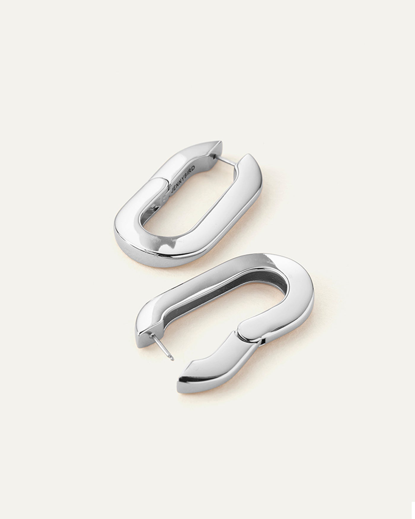 Stylish Mega U Link Earrings for Women - Trendy Gold & Silver Hoop Earrings - Perfect for Parties, Weddings & Everyday Wear