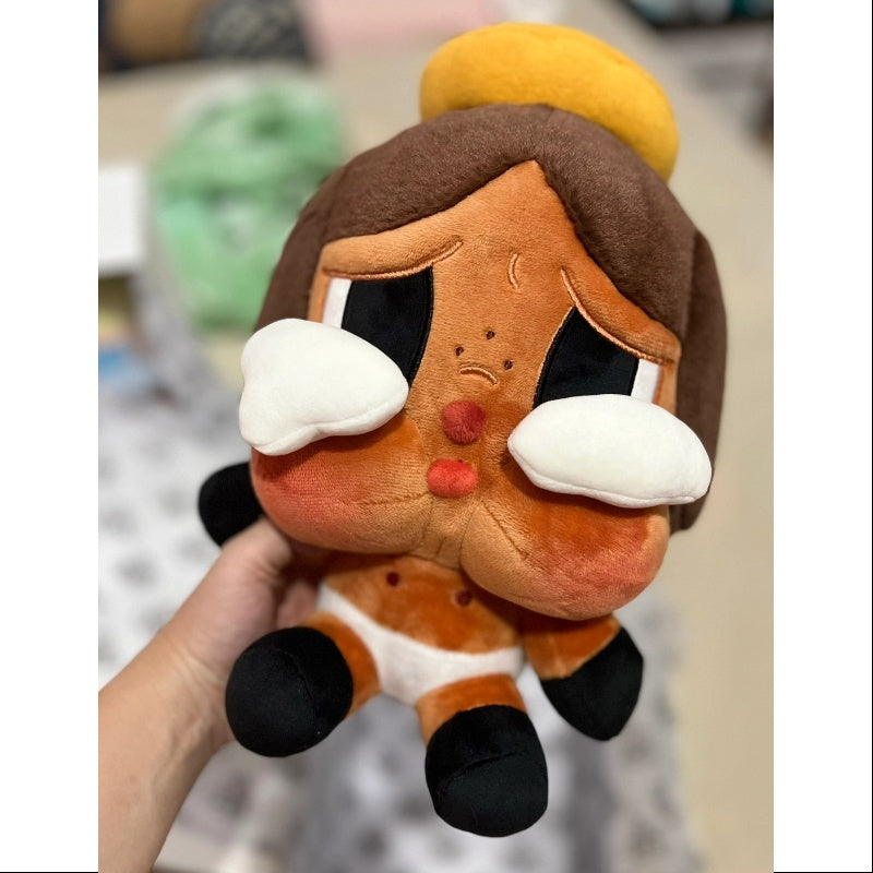 Crybaby The Fluffy Tear Brown Version Plush Doll - 2024 Thailand Limited Edition Collectible Toy | Perfect for Anime Fans, Gift Giving & Home Decor