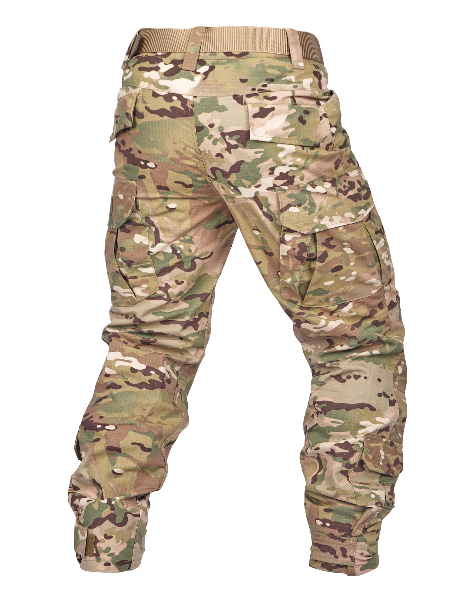 Men's Fleece Lined Tactical Pants - Waterproof Hiking & Winter Work Pants with Thermal Insulation | Outdoor Camping, Hunting & Cold Weather Activities
