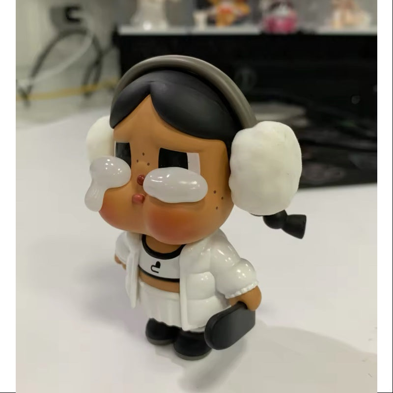 Crybaby x Dzzit Snowball Art Toy Figurine - Limited Edition 2022 Collectible - Perfect for Home Decor, Gift Giving & Anime Collections