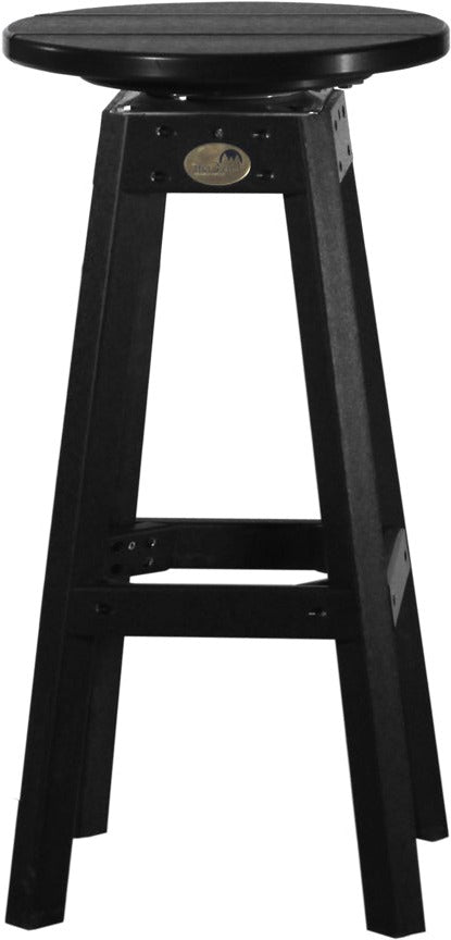LuxCraft 360° Swivel Bar Stool with Adjustable Height - Modern Kitchen Island & Home Bar Counter Stool for Dining & Entertaining