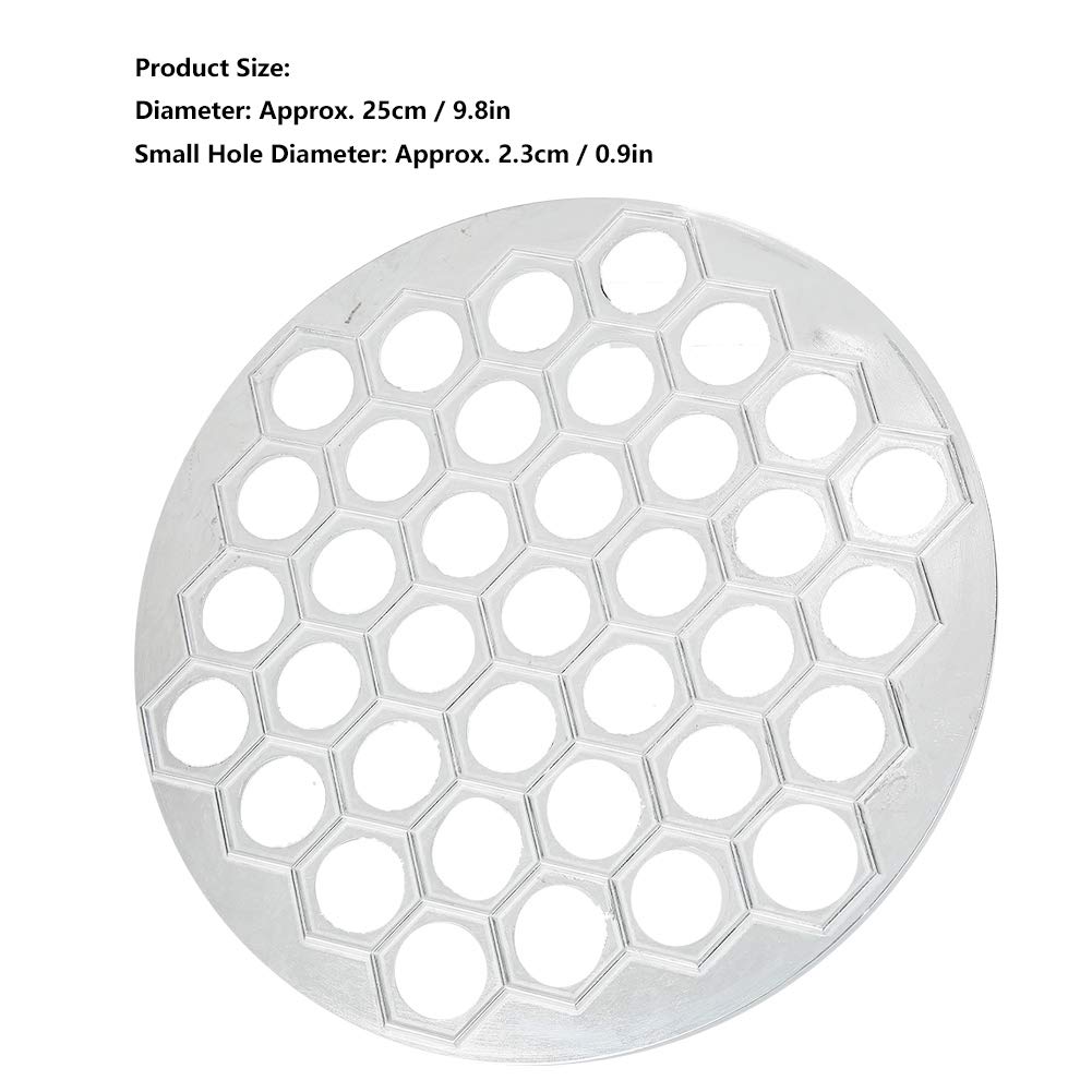 Stainless Steel Russian Pelmeni Maker - Metal Ravioli & Dumpling Mold Press for Homemade Meat Dumplings - Perfect for Kitchen, Party Cooking & Traditional Russian Cuisine