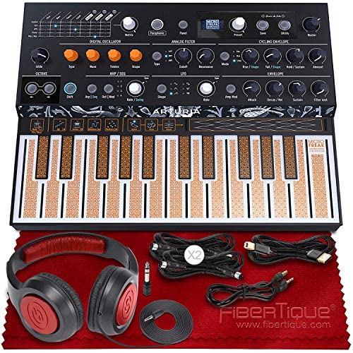 Arturia MicroFreak Hybrid Synthesizer - Paraphonic Analog/Digital Hardware Synth with Digital Oscillators, Analog Filters & Modulation Matrix | Perfect for Music Production, Live Performances & Studio Recording