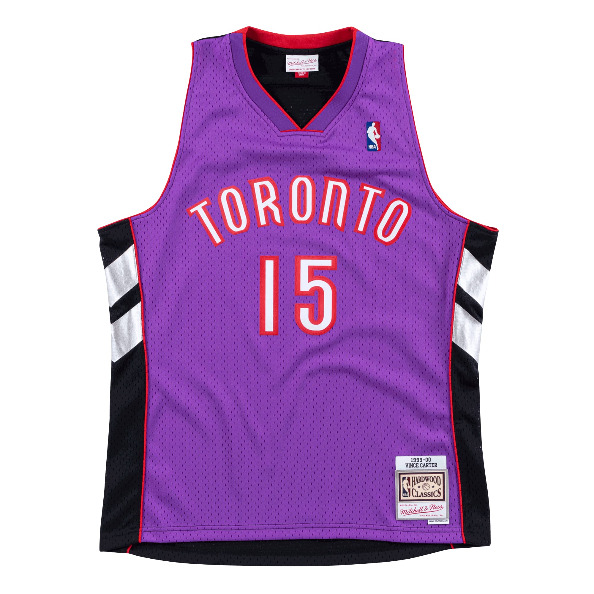 Mitchell & Ness Toronto Raptors 1999-00 Vince Carter Swingman Jersey - Authentic NBA Basketball Jersey for Men - Perfect for Game Day, Collecting & Fan Apparel (Medium)
