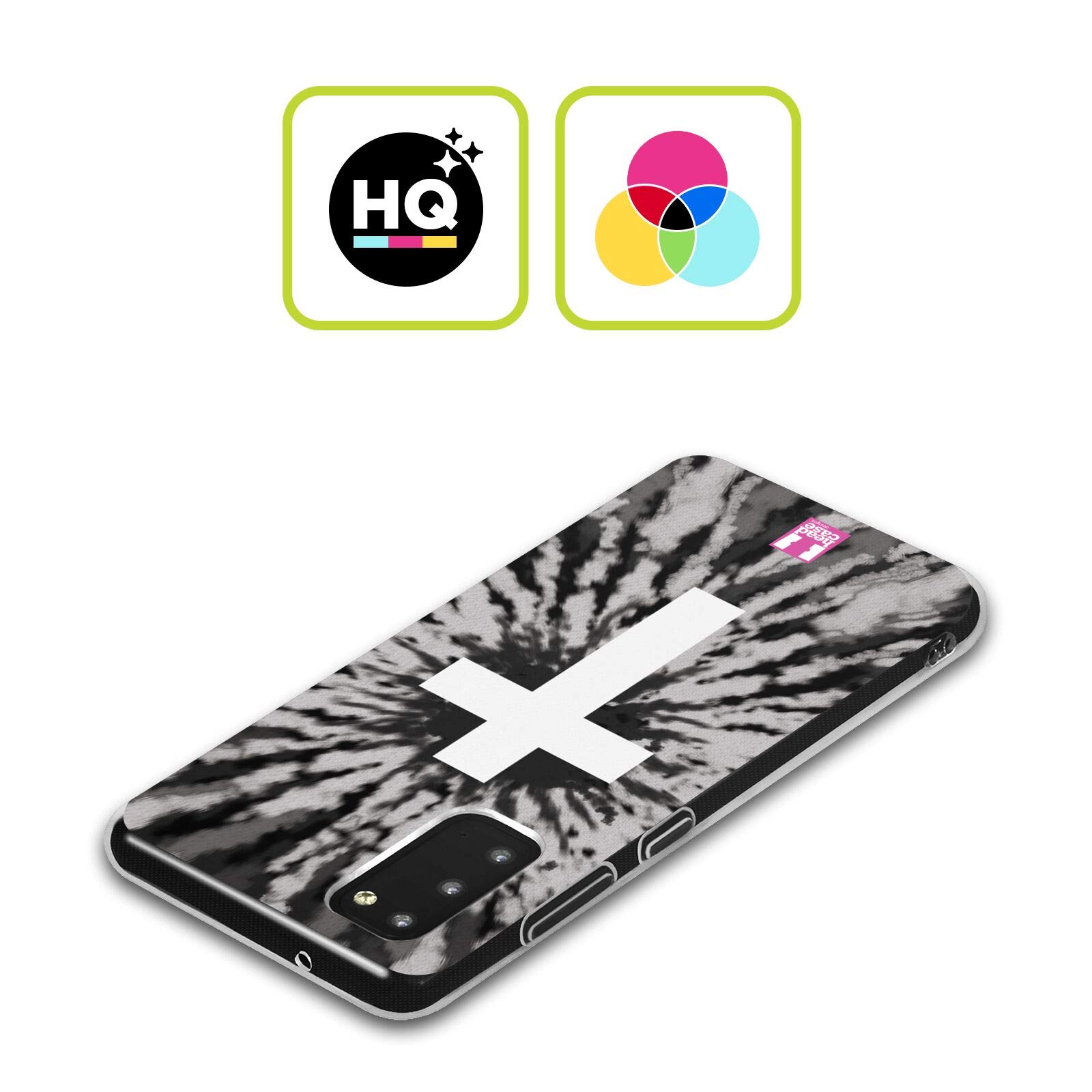 Head Case Designs Cross Sign Tie Dye Mix Soft Gel Case for Samsung Galaxy S20 FE & 5G - Stylish Protection for Everyday Use & Outdoor Activities