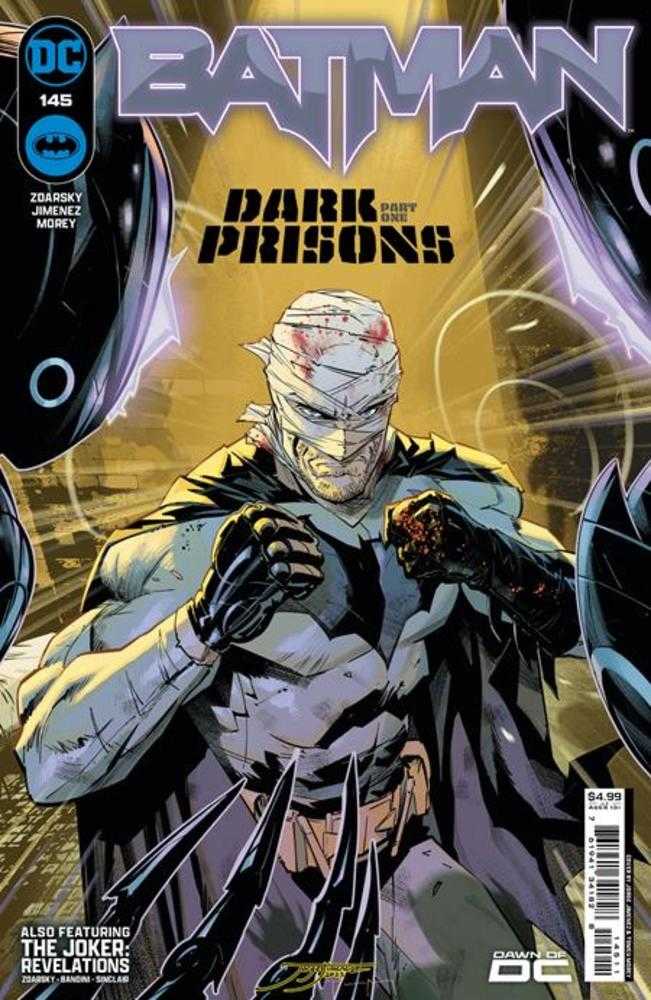 Batman #145 Cover A by Jorge Jimenez - DC Comics Graphic Novel - Superhero Collectible for Fans & Comic Book Enthusiasts | Perfect for Display, Gifts & Comic Collections