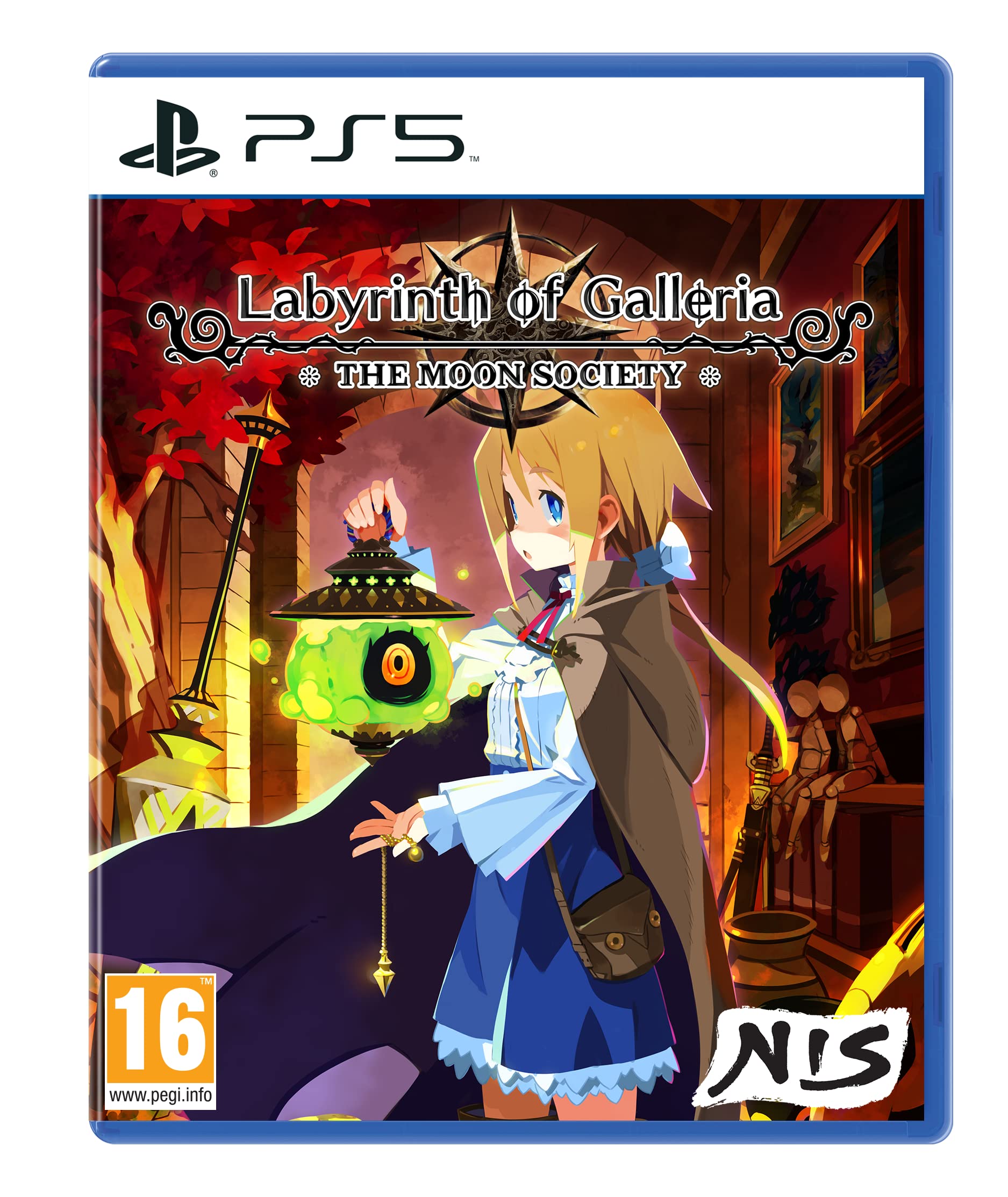 Labyrinth of Galleria: The Moon Society - Standard Edition for PlayStation 5 (PS5) | JRPG Adventure Game | Explore Dungeons & Solve Mysteries