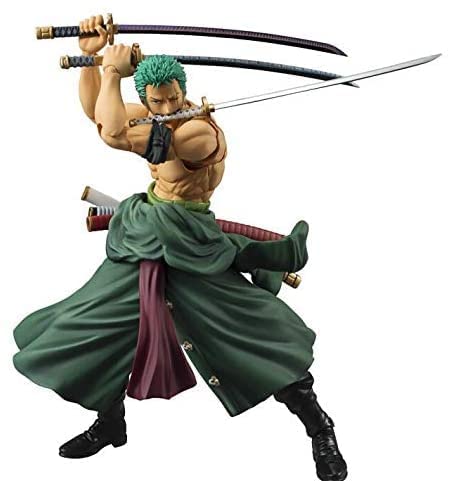 One Piece Roronoa Zoro 18Cm Movable Joints PVC Action Figure - Anime Collectible Model Toy for Display & Gift - Perfect for Fans, Cosplay, and Home Decoration