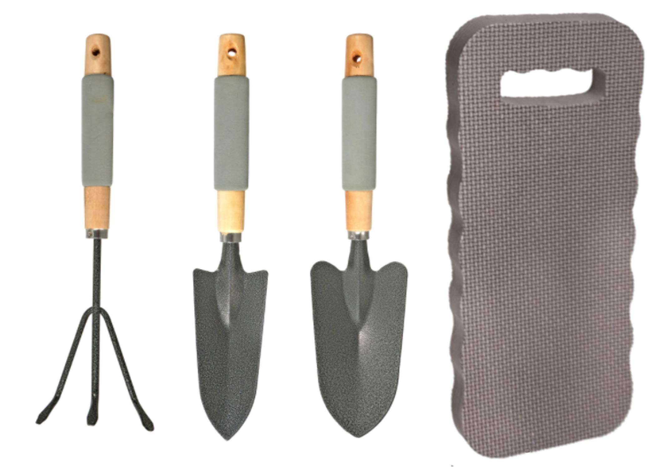 Charmed By Dragons 4-Piece Gardening Tools Set with Knee Pad - Comfort Grip & Foam Cushion for Outdoor Planting