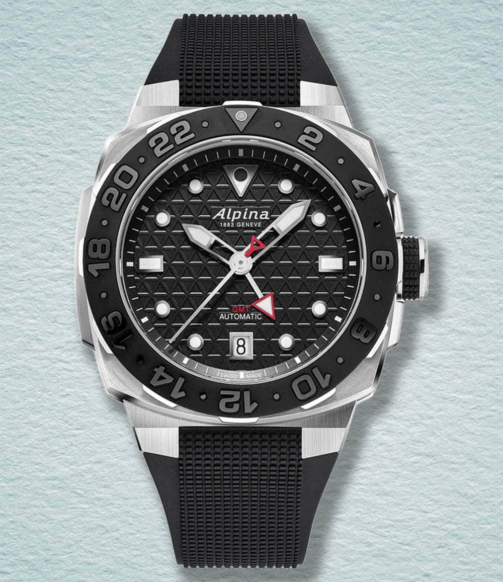 Seastrong Diver Extreme Automatic GMT Watch - Professional Waterproof Dive Watch for Men with GMT Function - Perfect for Scuba Diving, Travel & Outdoor Adventures