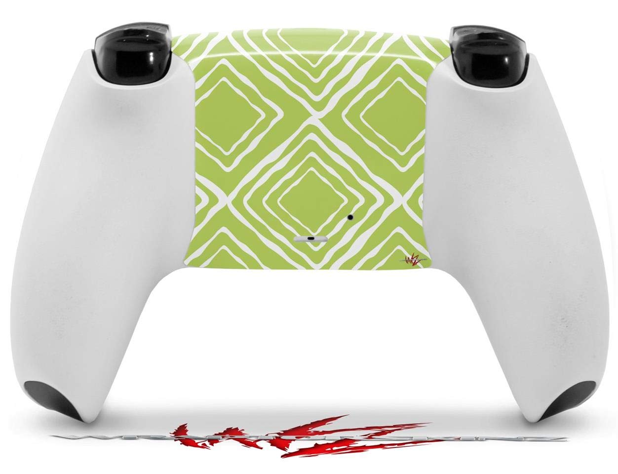 Sony PS5 DualSense Skin Wrap - Wavey Sage Green for Gaming Protection