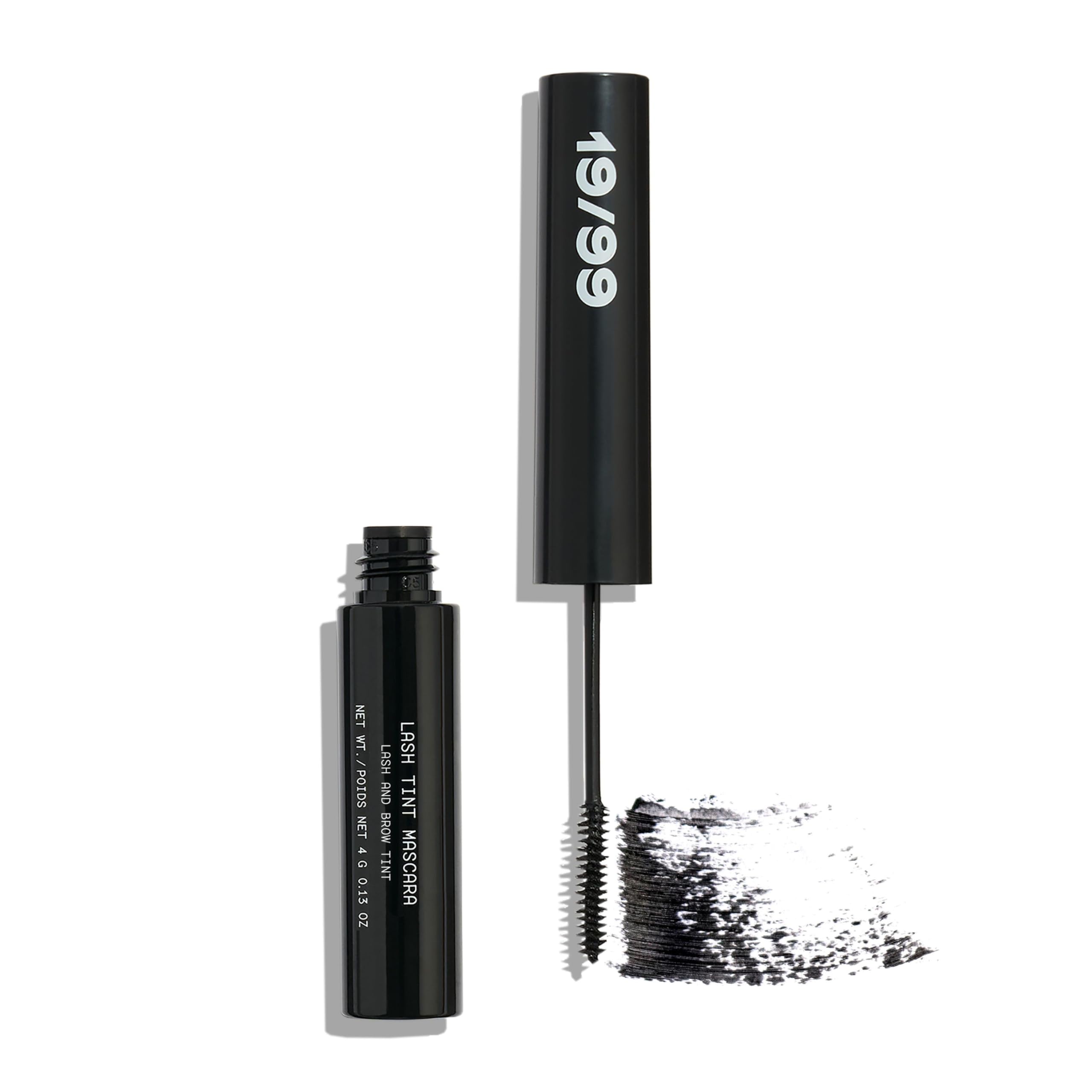19/99 Lash Tint Mascara - Cruelty-Free & Vegan Black Mascara for Natural Volume & Length | Perfect for Everyday Wear & Special Occasions