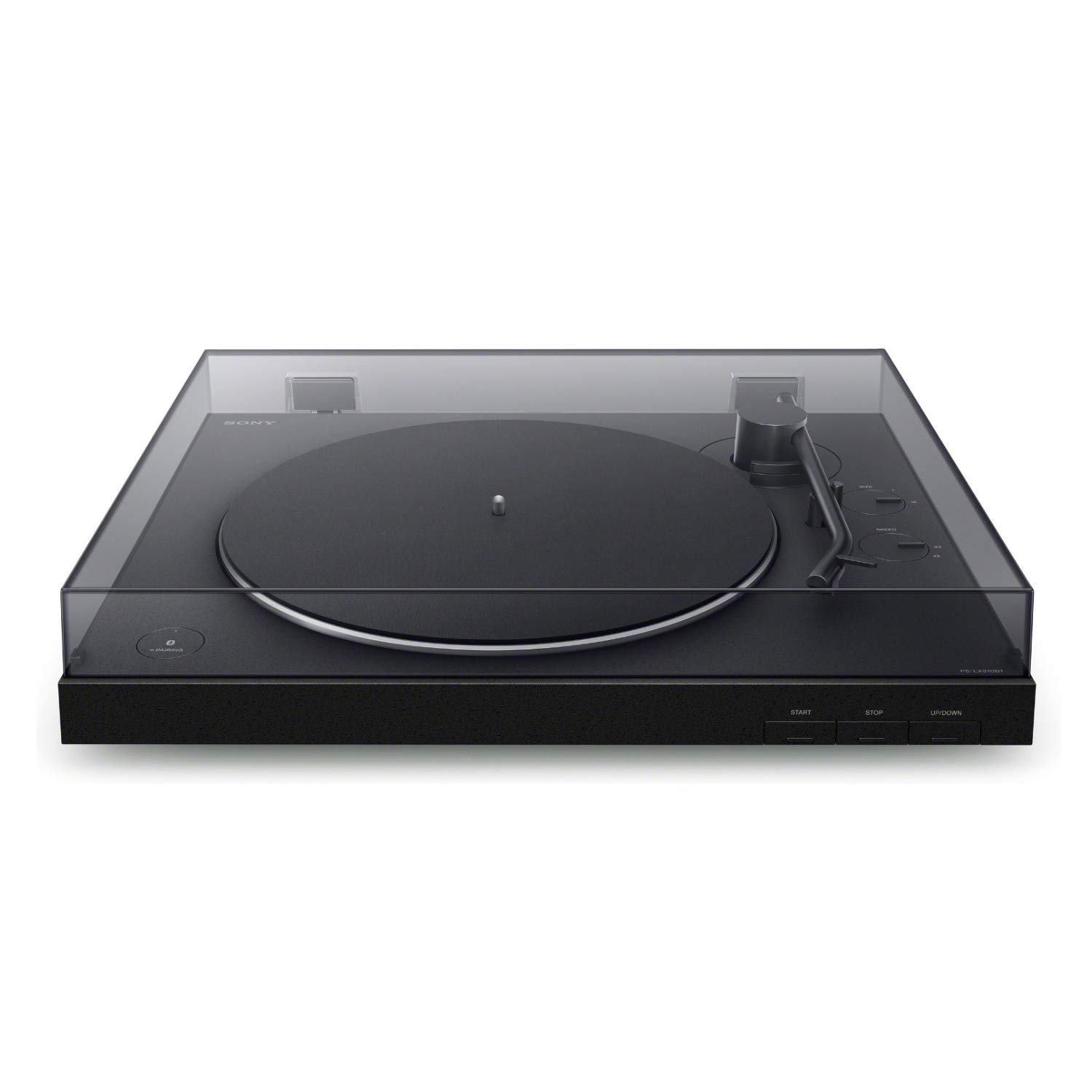 Sony PS-LX310BT Wireless Bluetooth Turntable with Built-in Phono Preamp - Vinyl Record Player Bundle with Carbon Fiber Anti-Static Brush (2 Items) - Perfect for Home Entertainment & Vinyl Collection Setup