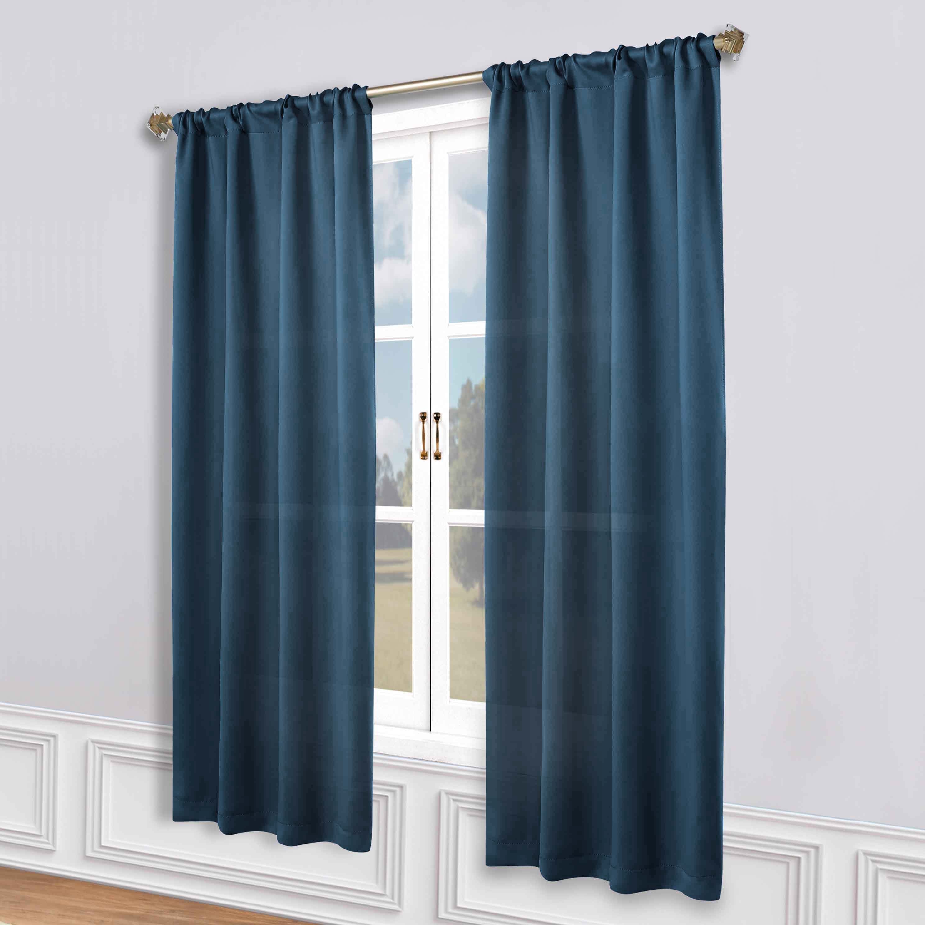 Blackout Curtains for Bedroom - Machine Washable, Thermal Insulated, Noise Reducing - Set of 2 Panels - Perfect for Nursery, Home Theater & Shift Workers (42x84 Inches)