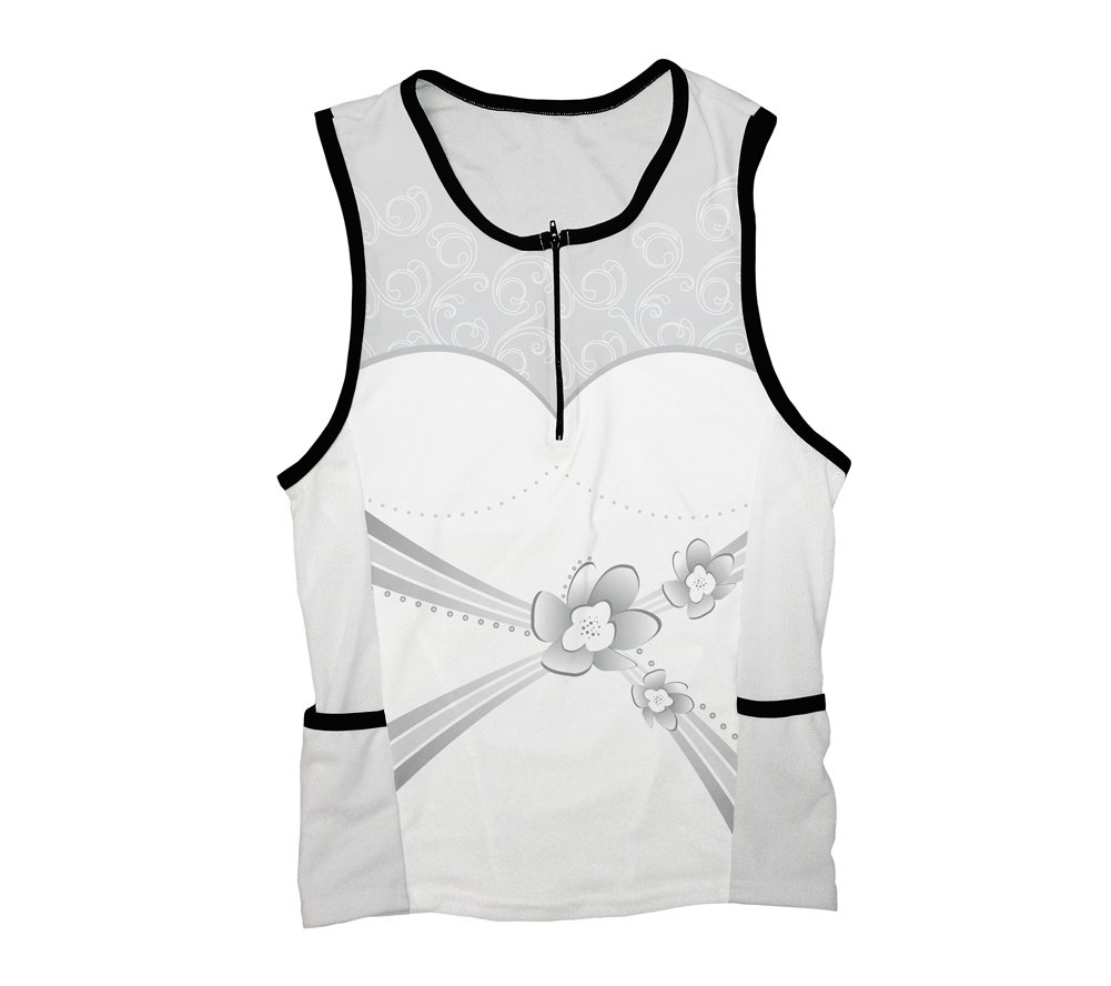 ScudoPro Women's Triathlon Top - Breathable, Quick-Dry Athletic Shirt for Swimming, Cycling & Running - Perfect for Triathlons, Training & Outdoor Sports