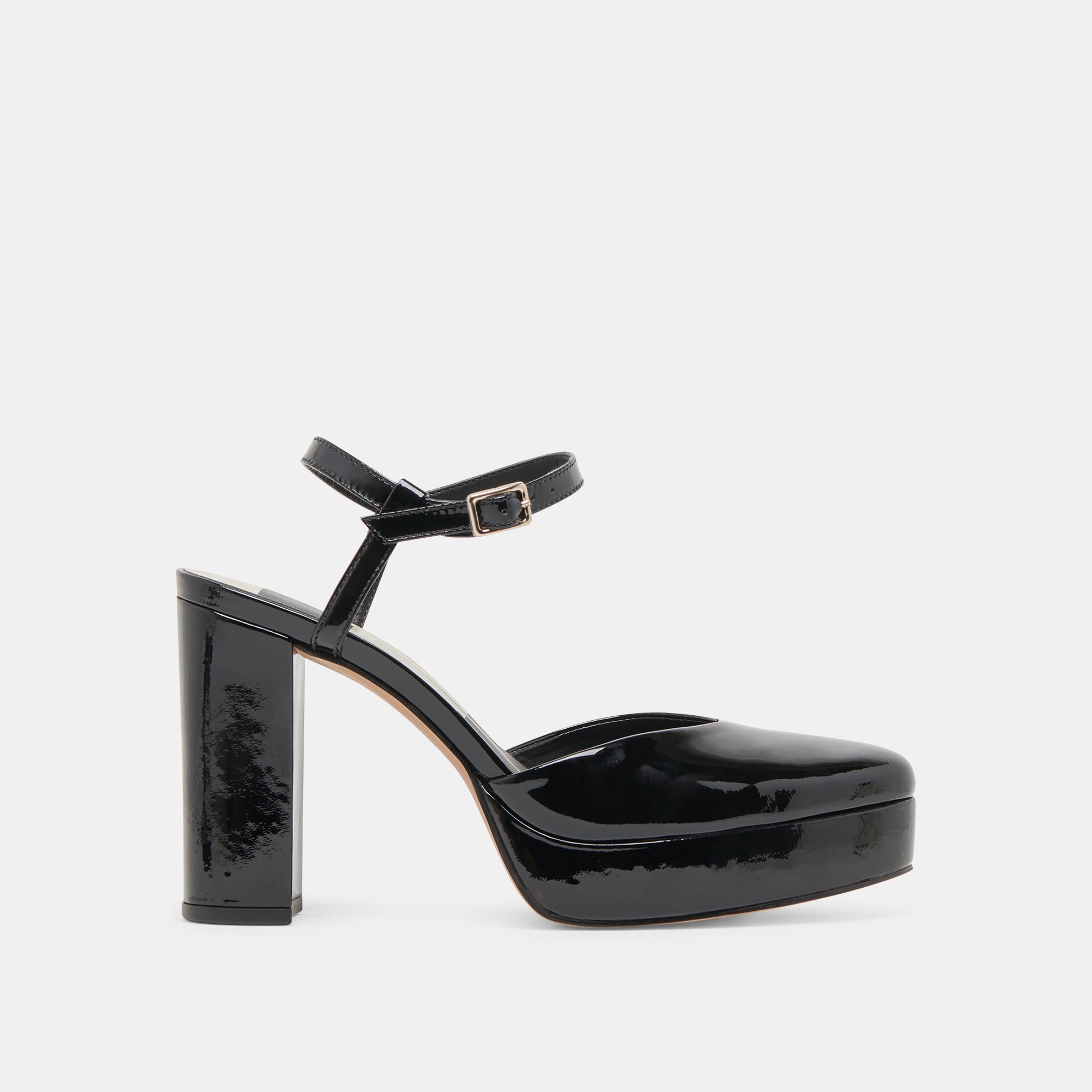 CLAUD Women's High Heels - Midnight Black Patent Leather Pumps for Party, Work & Evening Wear - Stylish & Comfortable Dress Shoes for Women