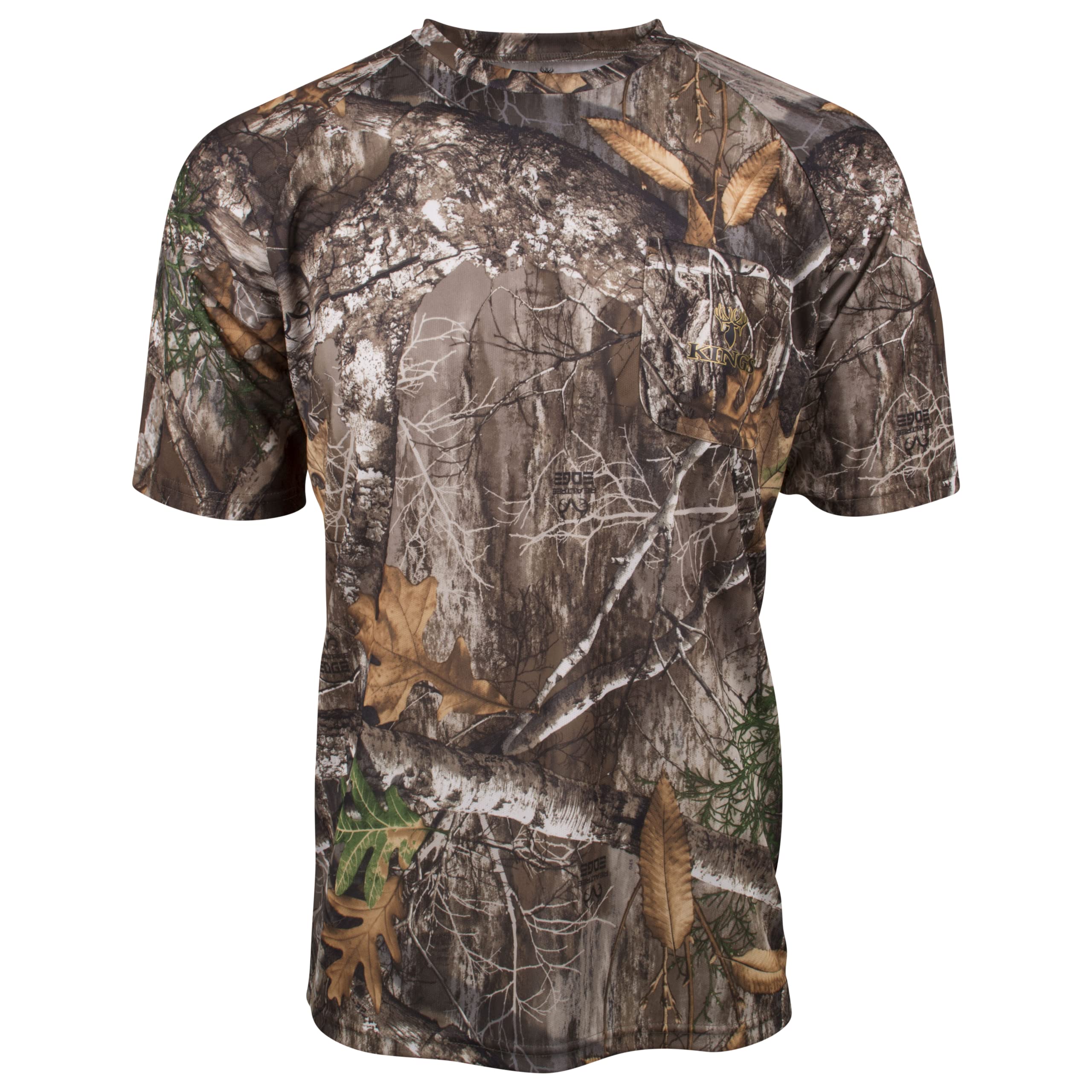 King's Hunter Men's Short Sleeve T-Shirt - Comfortable Casual Tee for Outdoor Adventures, Hiking & Everyday Wear