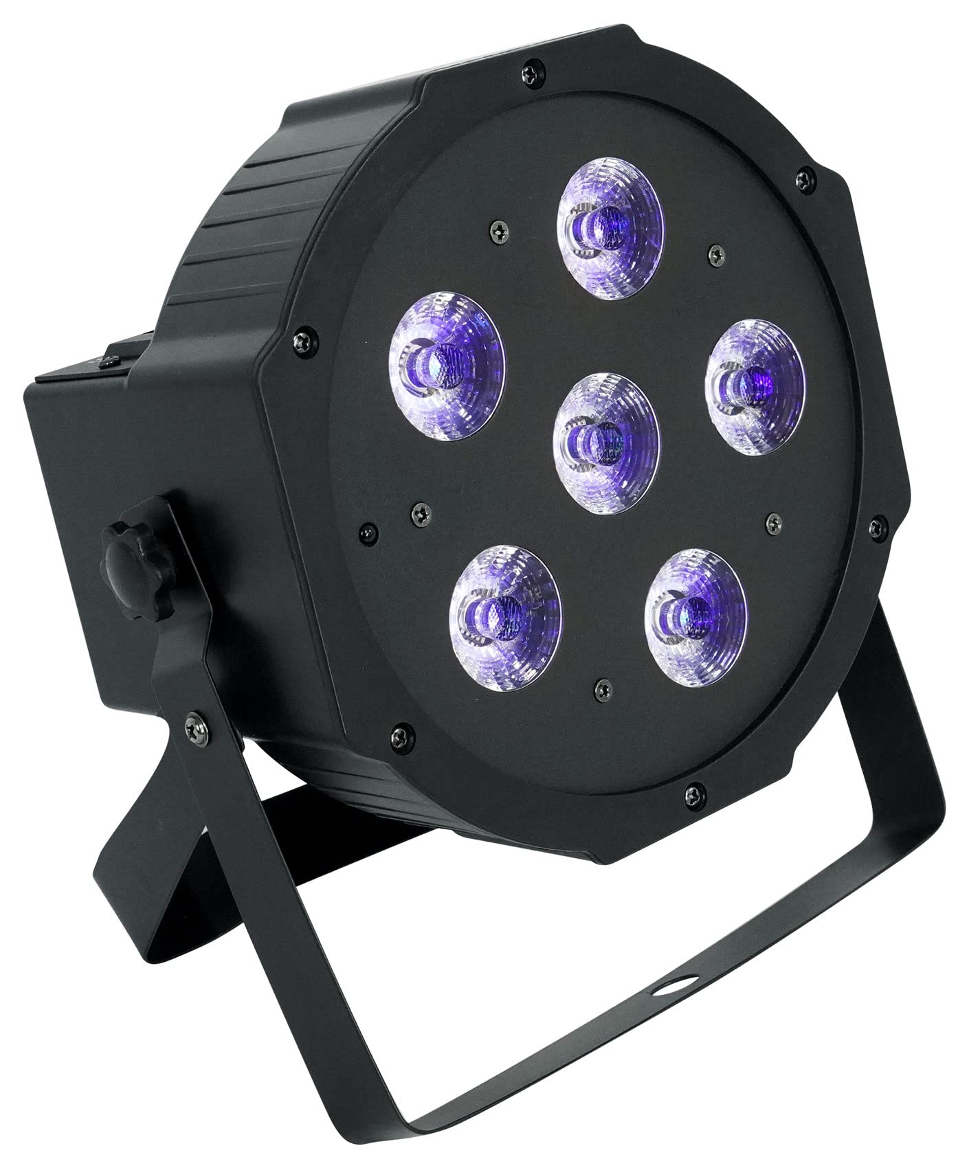 Rockville PAR 61 RGBWA+UV Rechargeable Battery DJ Lights with DMX Control, Remote & Carrying Bag - Perfect for Stage Lighting, Wedding Events, and Nightclub Disco Parties