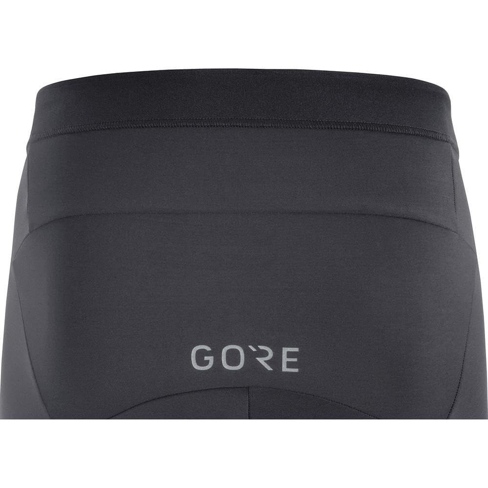 GORE WEAR Men's Thermal Cycling Tights with Seat Pad - C3 Windproof & Breathable Winter Bike Pants for Cold Weather Training & Outdoor Cycling