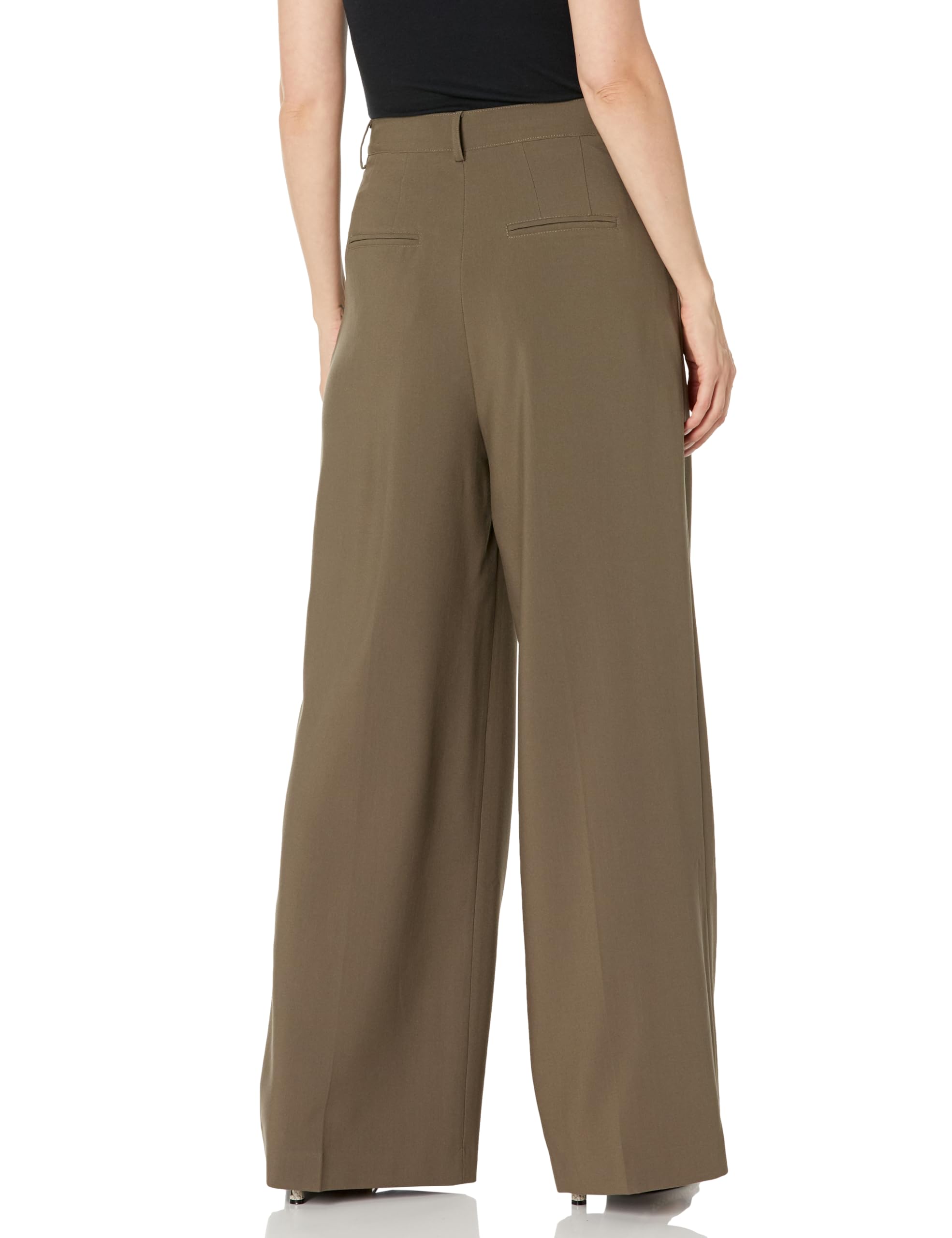ASTR the Label Women's Mushroom Milani Pants - Stylish High-Waisted Lounge Pants for Casual Wear, Yoga & Home Comfort