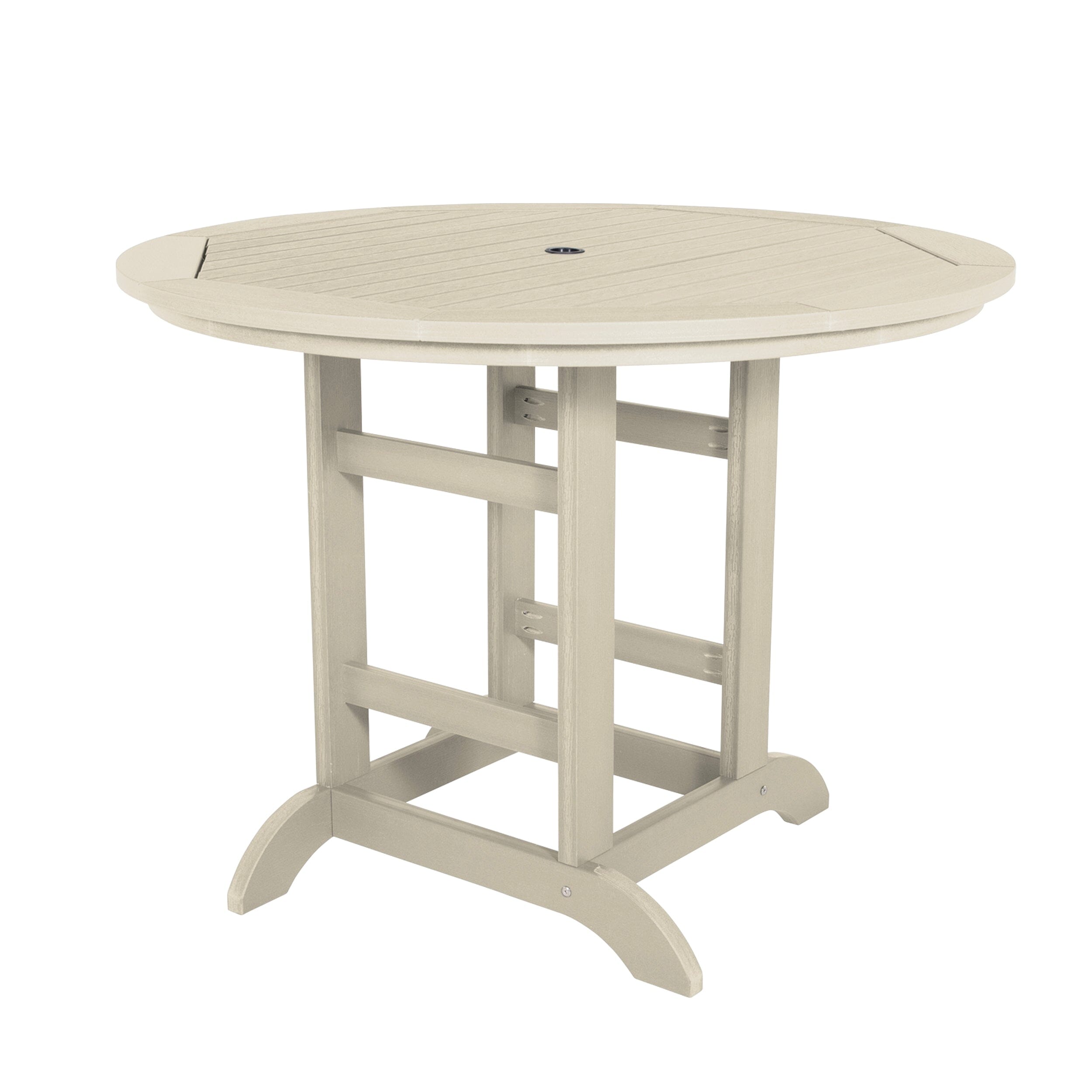 48 Inch Round Counter Height Dining Table - Perfect for Kitchen, Breakfast Nook & Small Space Dining Areas