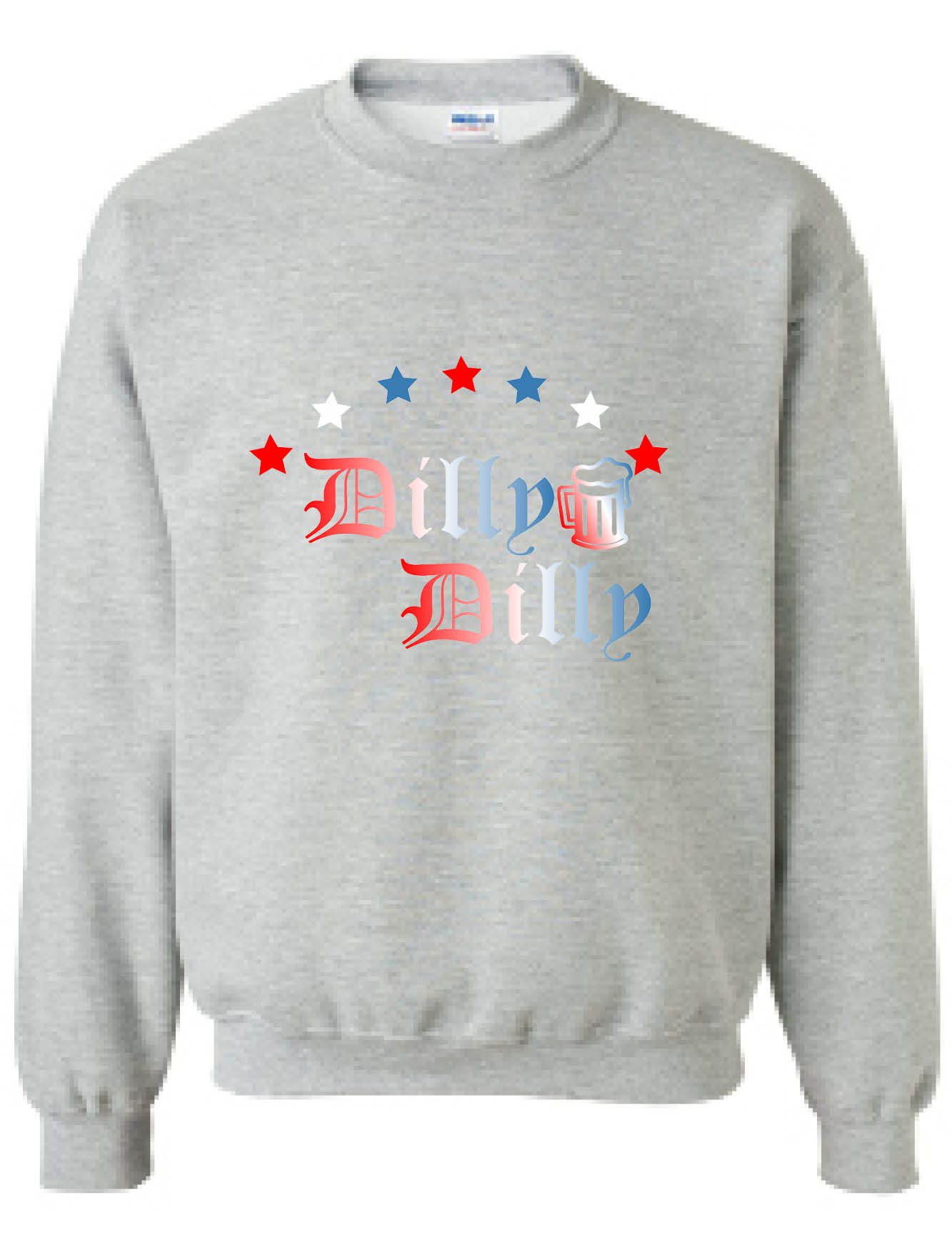 ALLNTRENDS Patriotic USA Flag Graphic Sweatshirt for Men & Women - 4th of July, Independence Day, Memorial Day Celebration Outfit - Cozy Casual Pullover for Cheers, Parties & Holiday Events